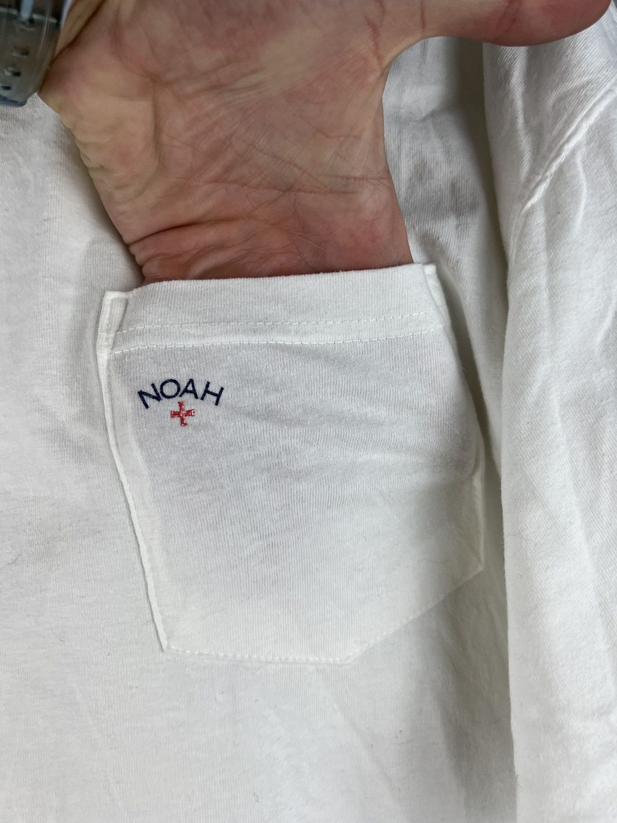 Noah NOAH t shirt small logo white color XL Size US XL / EU 56 / 4 - 3 Thumbnail