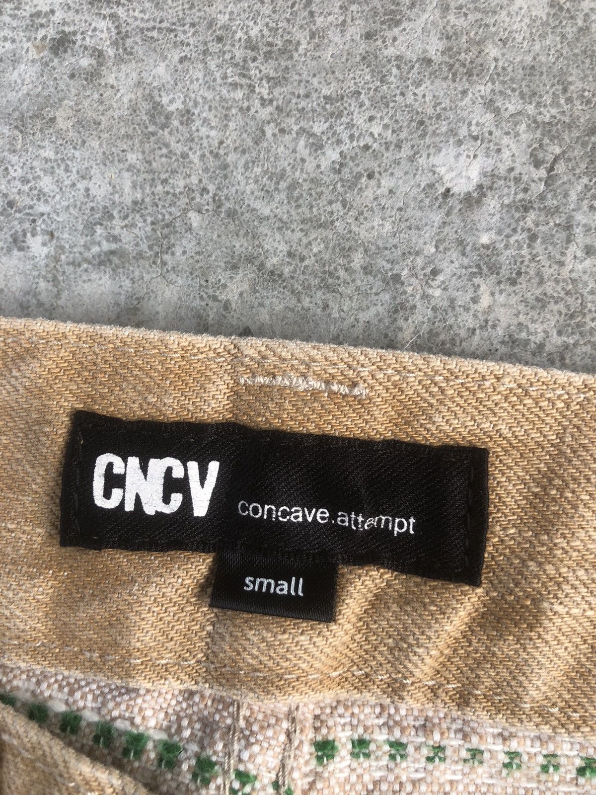 Japanese Brand Japanese Concave attempt Blanket Navajo Boro Denim Size US 31 - 16 Thumbnail