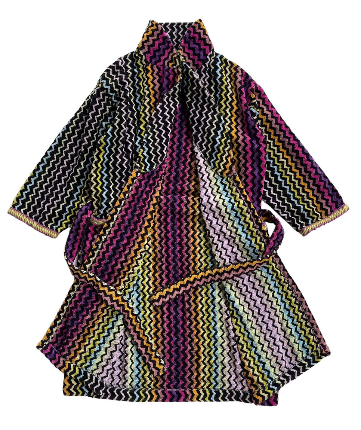 Missoni Vintage Missoni Giacomo Bathrobe Size US L / EU 52-54 / 3 - 3 Thumbnail