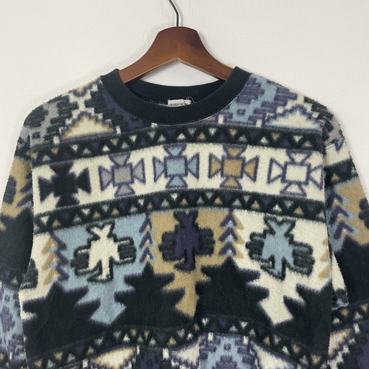 Other Vintage Green Shower Art Kids Sweatshirt Size US S / EU 44-46 / 1 - 4 Thumbnail