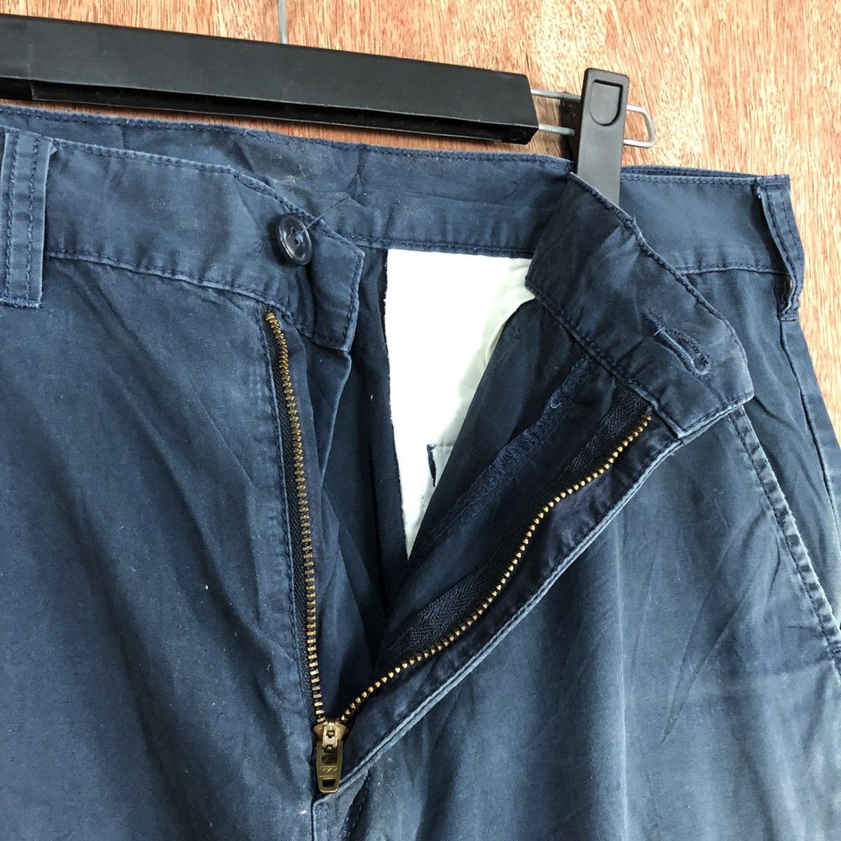Faded Glory DLL GU Japan Blue faded Multipocket Cargo Pants #c653 Size US 32 / EU 48 - 6 Thumbnail