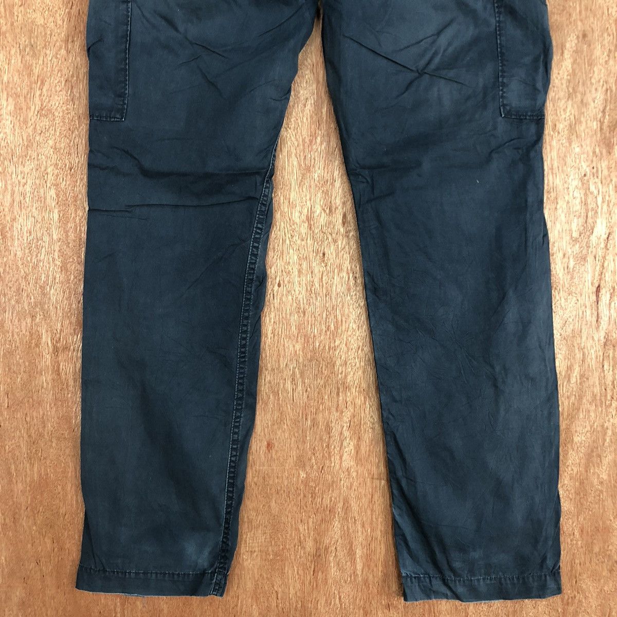 Faded Glory DLL GU Japan Blue faded Multipocket Cargo Pants #c653 Size US 32 / EU 48 - 9 Thumbnail