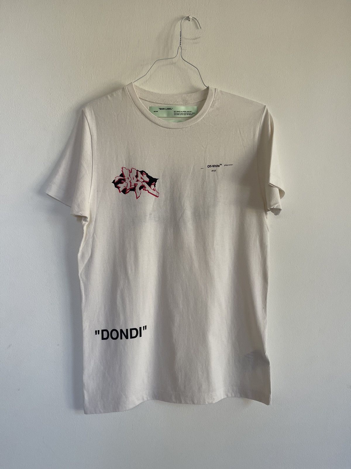 Off white dondi tee sales