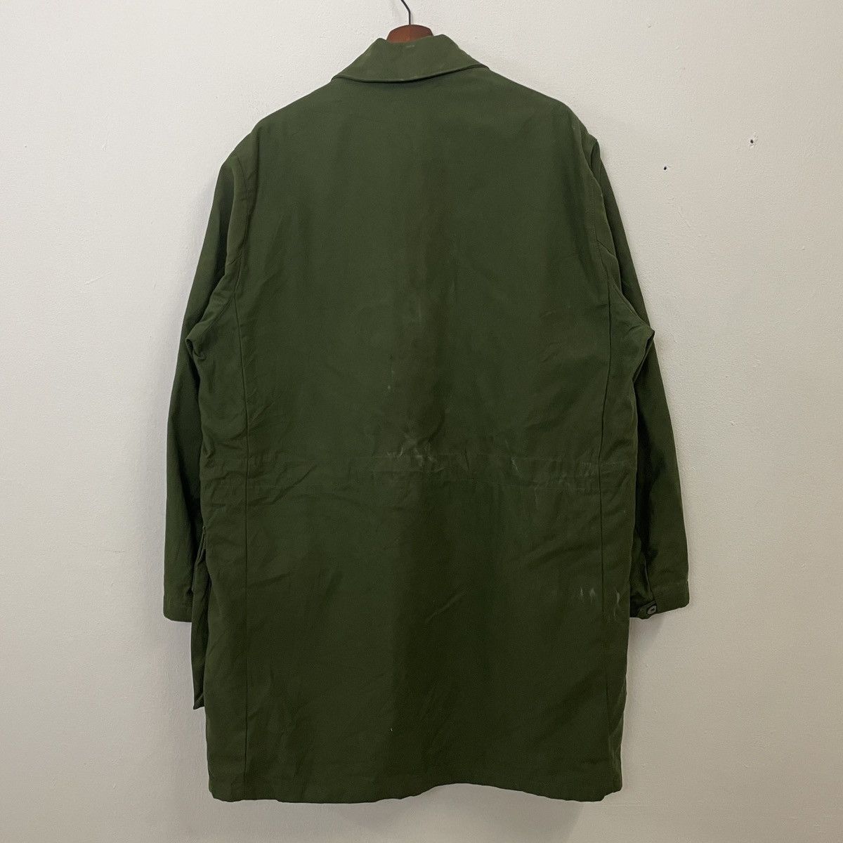 Vintage Vtg 70s Swedish Military Smock Jacket C46 Field Coat Army Size US XXL / EU 58 / 5 - 6 Thumbnail