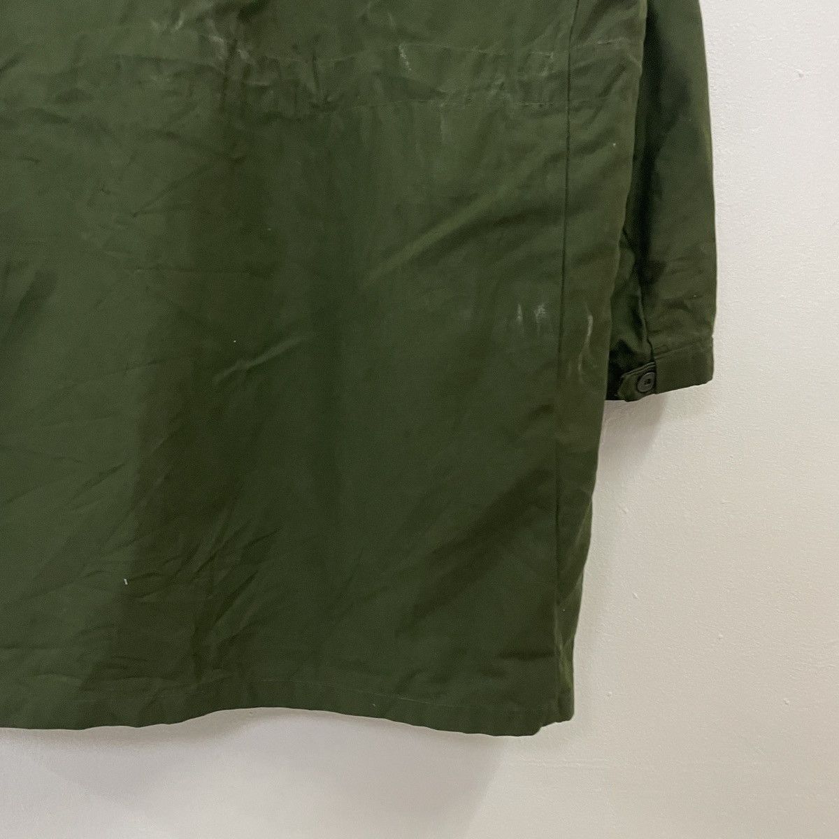 Vintage Vtg 70s Swedish Military Smock Jacket C46 Field Coat Army Size US XXL / EU 58 / 5 - 8 Thumbnail
