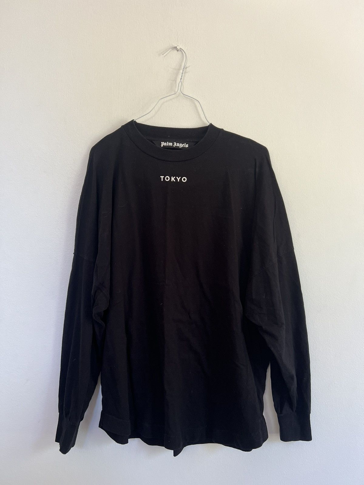 Palm Angels Palm angels classic Logo Tokyo sprayed Long sleeve Size US M / EU 48-50 / 2 - 2 Thumbnail