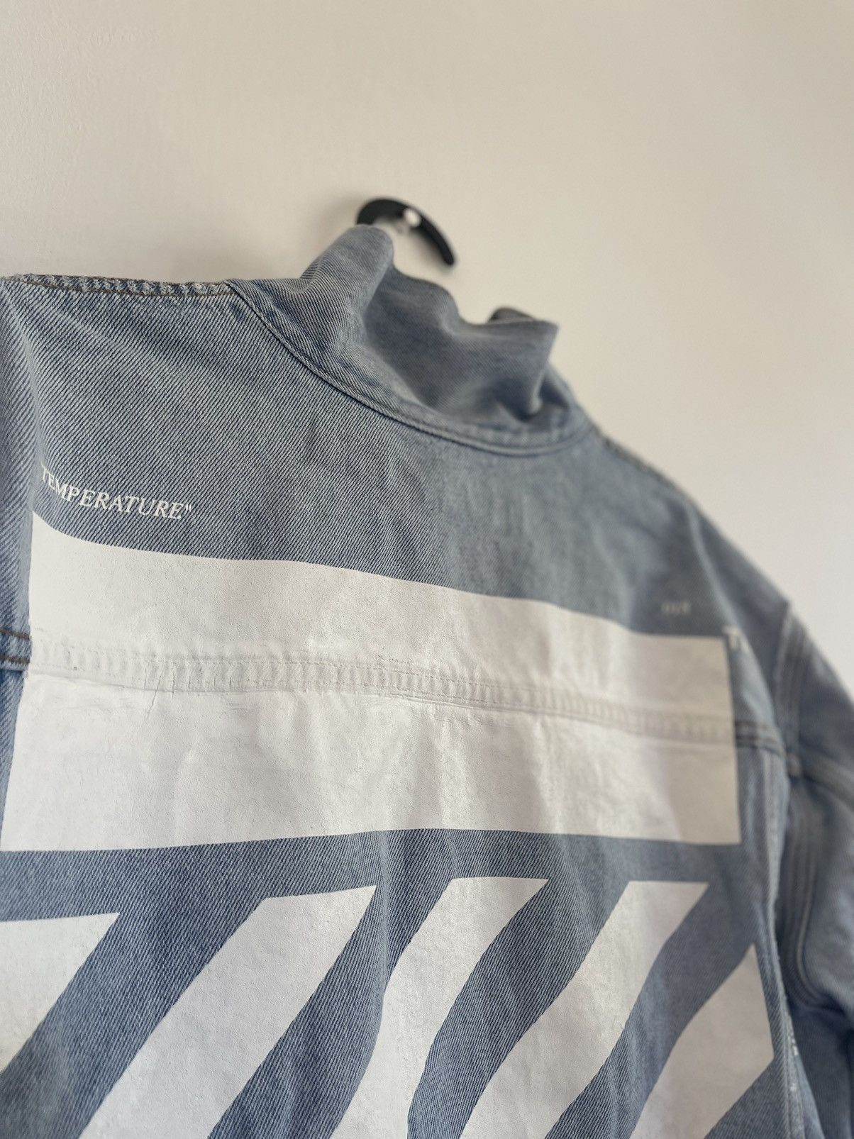 Off-White Off white temperature denim jacket Size US S / EU 44-46 / 1 - 11 Thumbnail