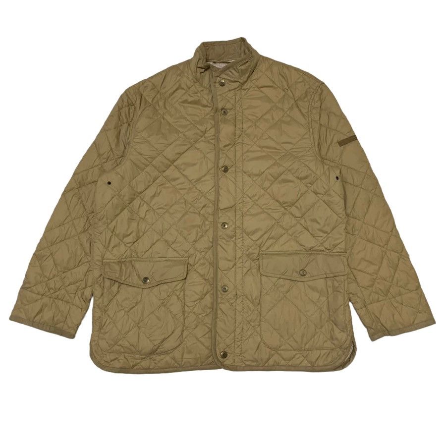 image of VTG Crocodile Quilted Jacket Thinsulate Ex Soft, Men's (Size Medium)