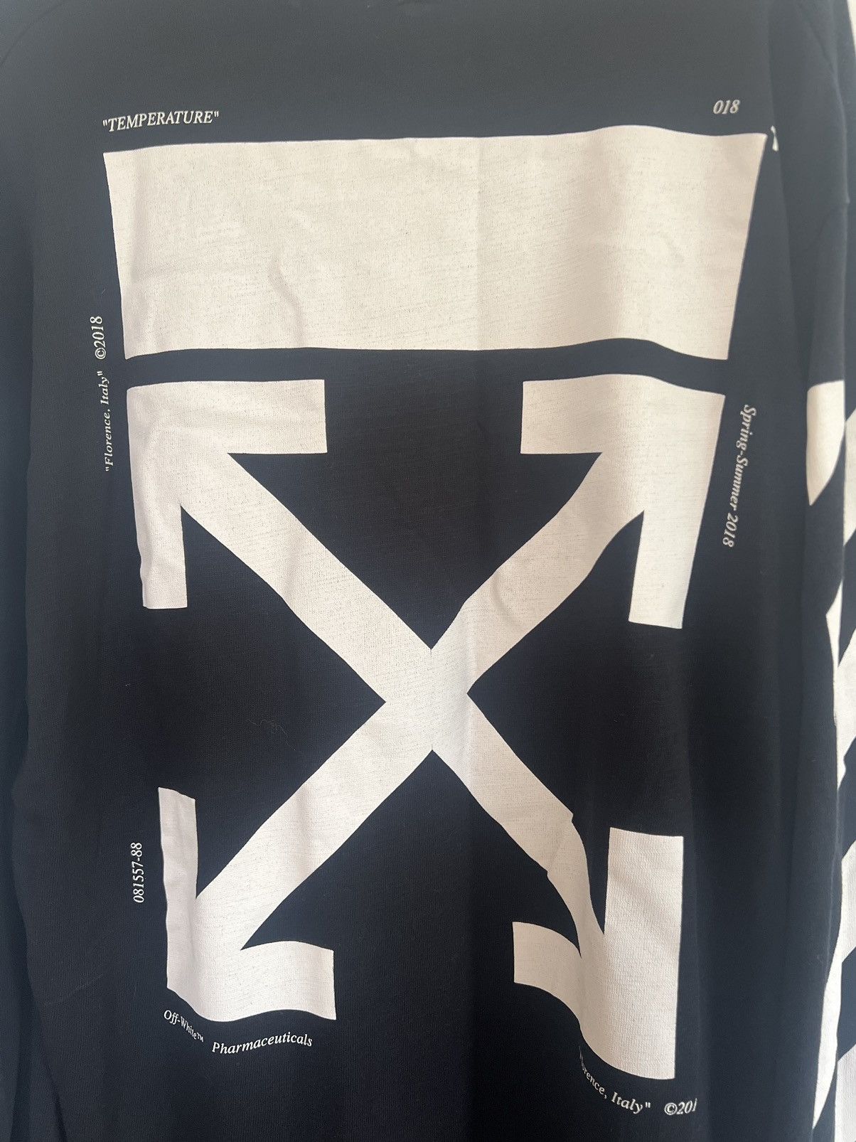 Off-White OFF WHITE Monalisa Long sleeve TEE Size US L / EU 52-54 / 3 - 8 Thumbnail