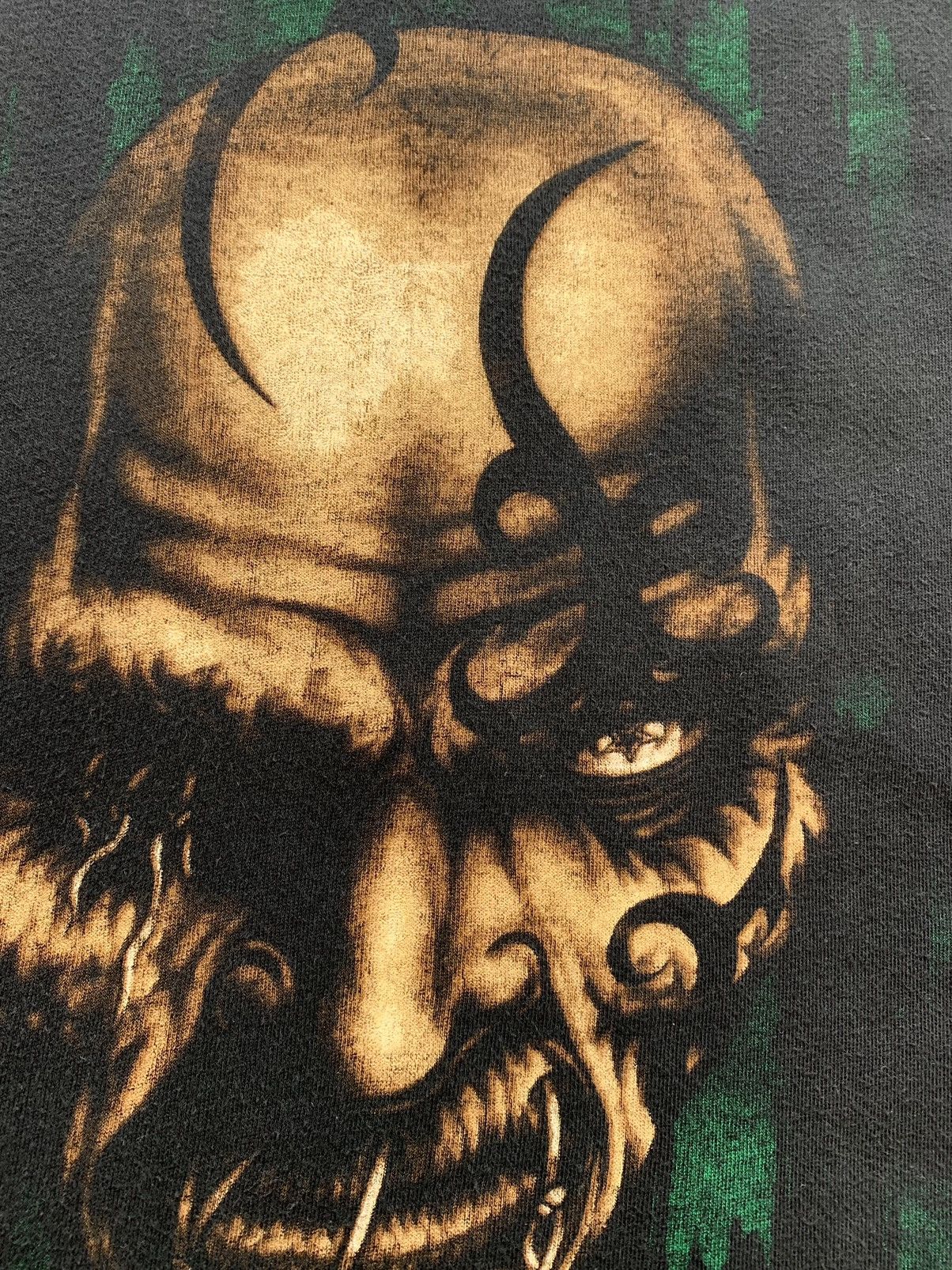 Band Tees × Rap Tees × Vintage Vintage 90s Gangsta Gang SATAN’S DISCIPLE USA Tee Size US XL / EU 56 / 4 - 3 Thumbnail