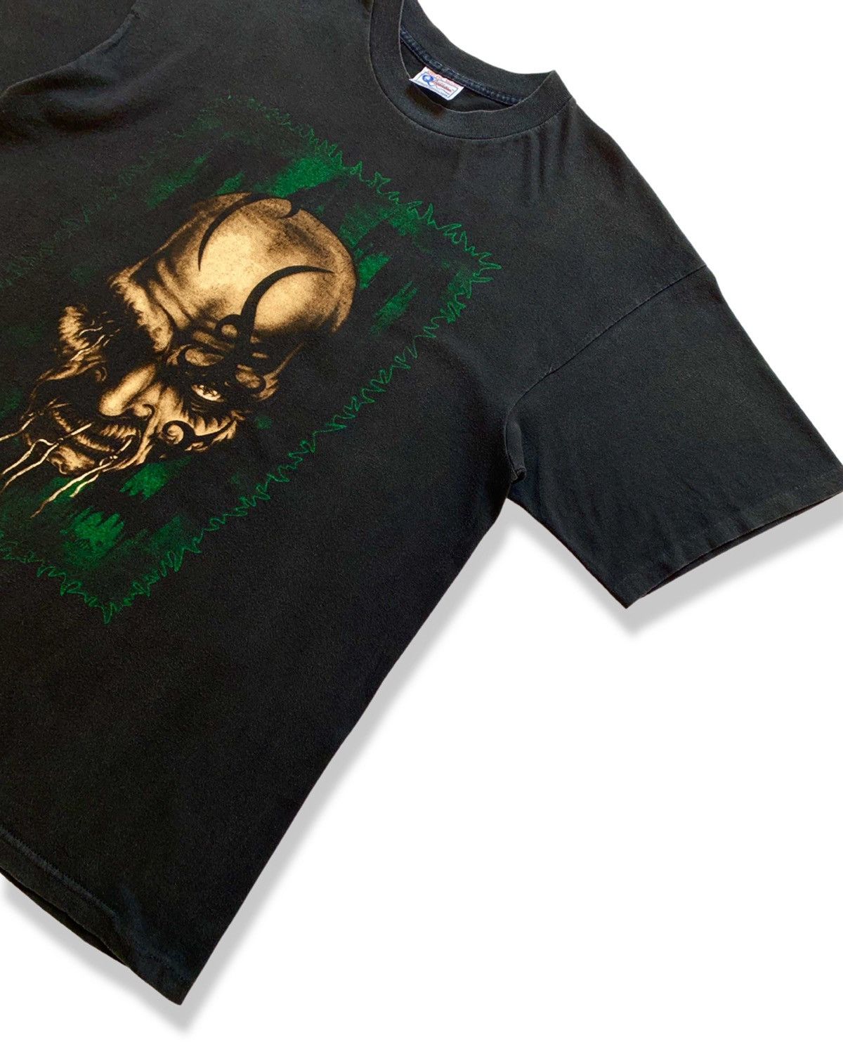 Band Tees × Rap Tees × Vintage Vintage 90s Gangsta Gang SATAN’S DISCIPLE USA Tee Size US XL / EU 56 / 4 - 6 Thumbnail