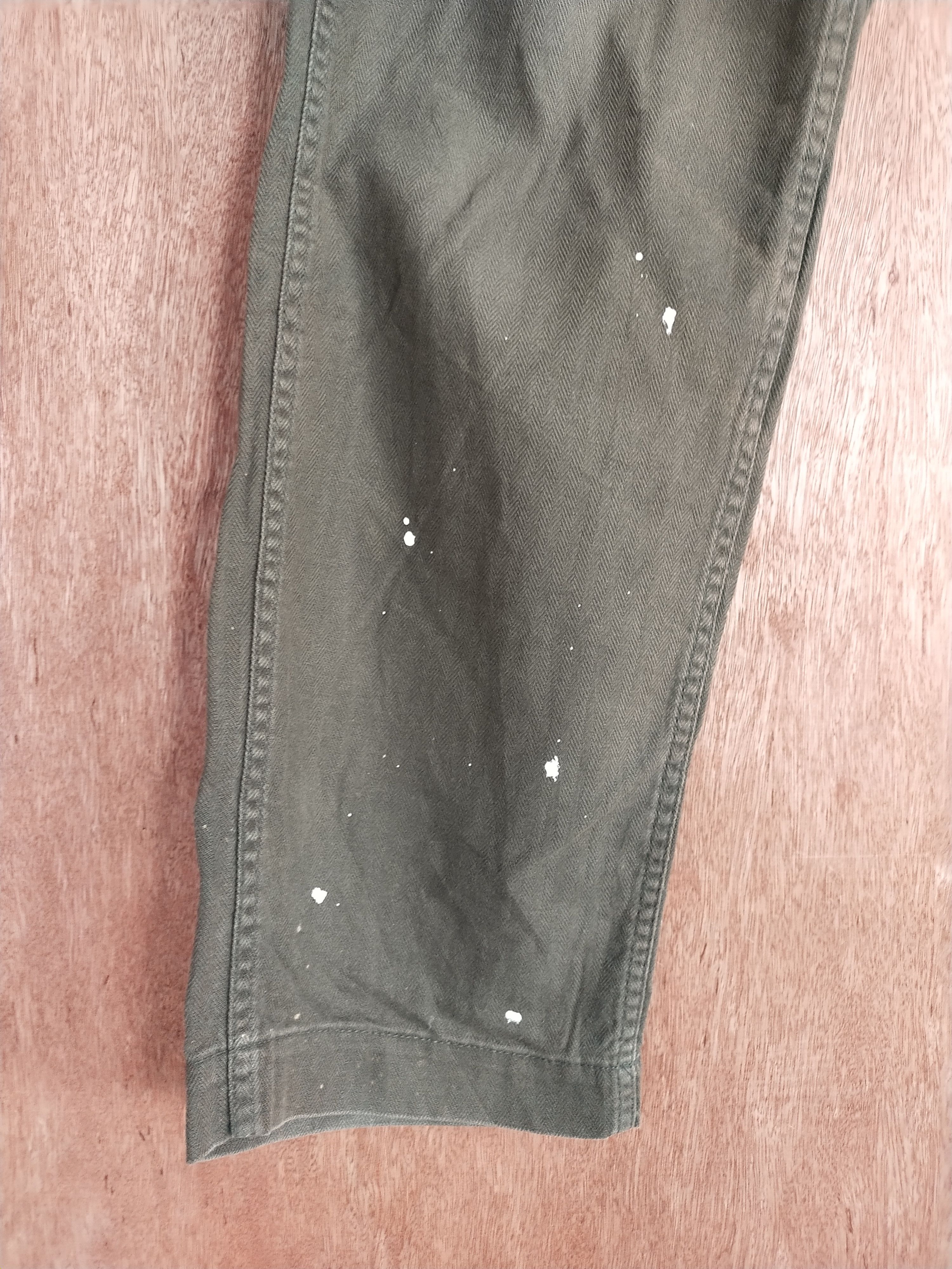 Faded Glory Japan brown buckle back faded painter pants denim #S057 Size US 30 / EU 46 - 6 Thumbnail