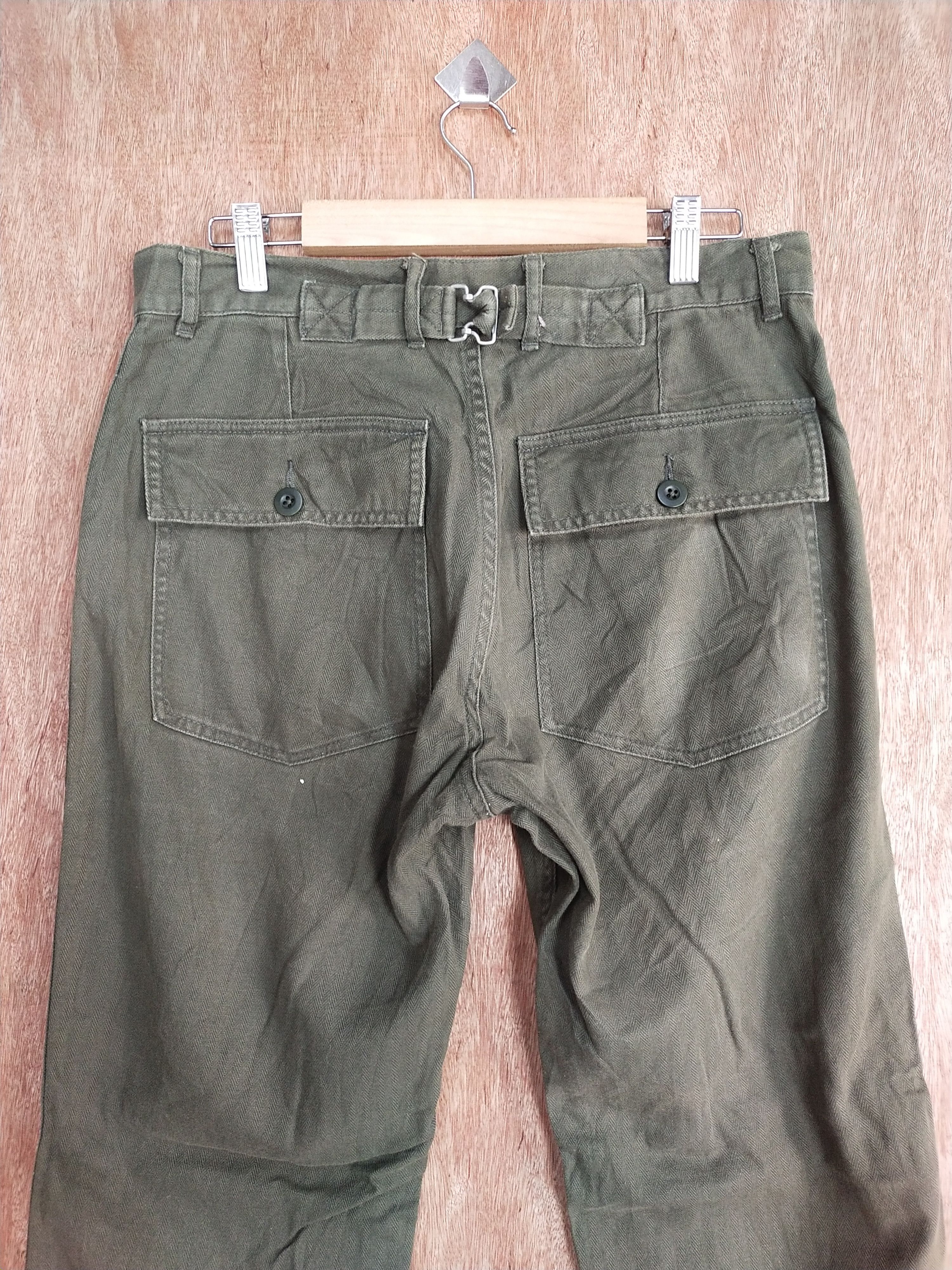 Faded Glory Japan brown buckle back faded painter pants denim #S057 Size US 30 / EU 46 - 10 Thumbnail
