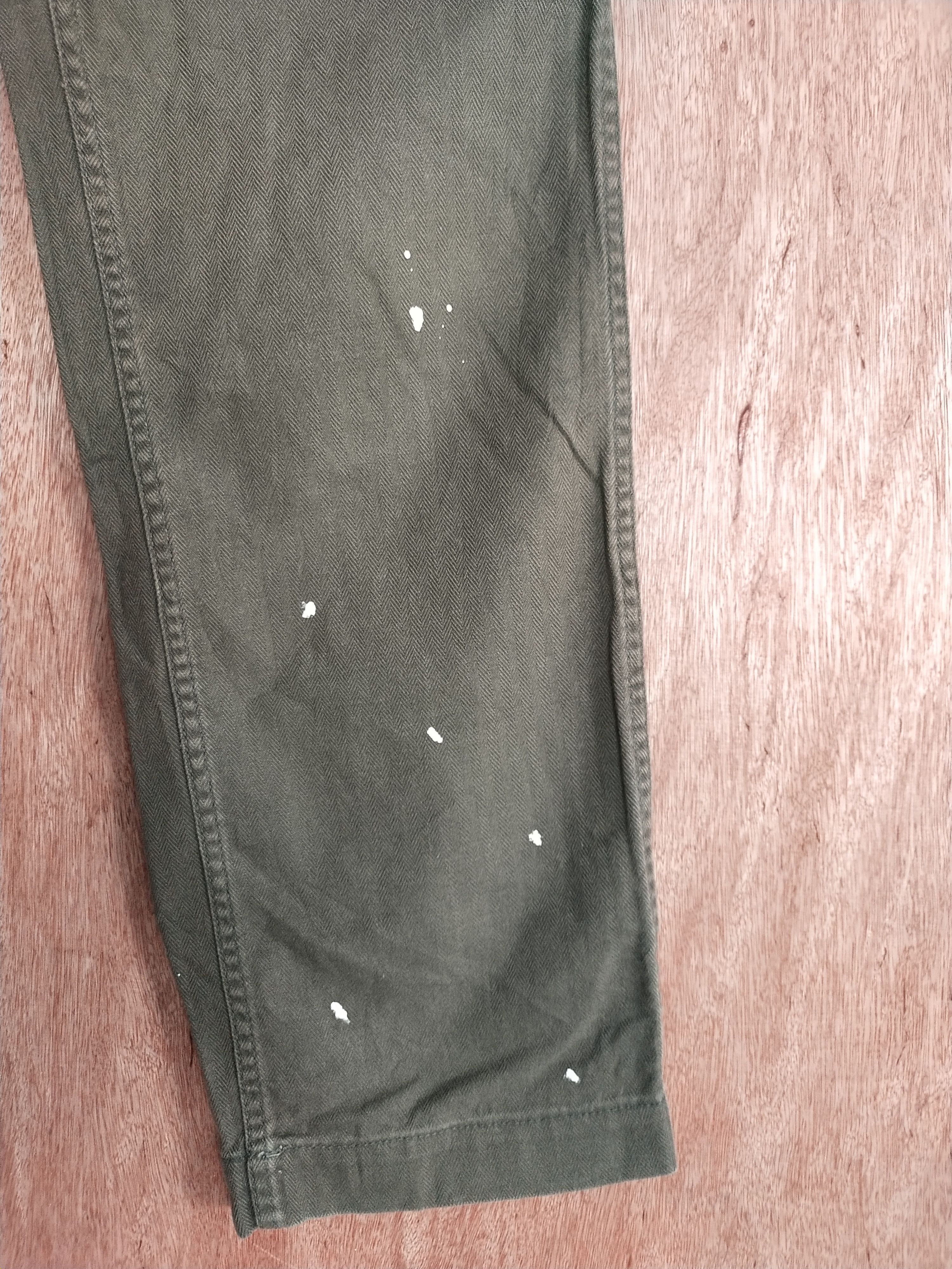 Faded Glory Japan brown buckle back faded painter pants denim #S057 Size US 30 / EU 46 - 8 Thumbnail