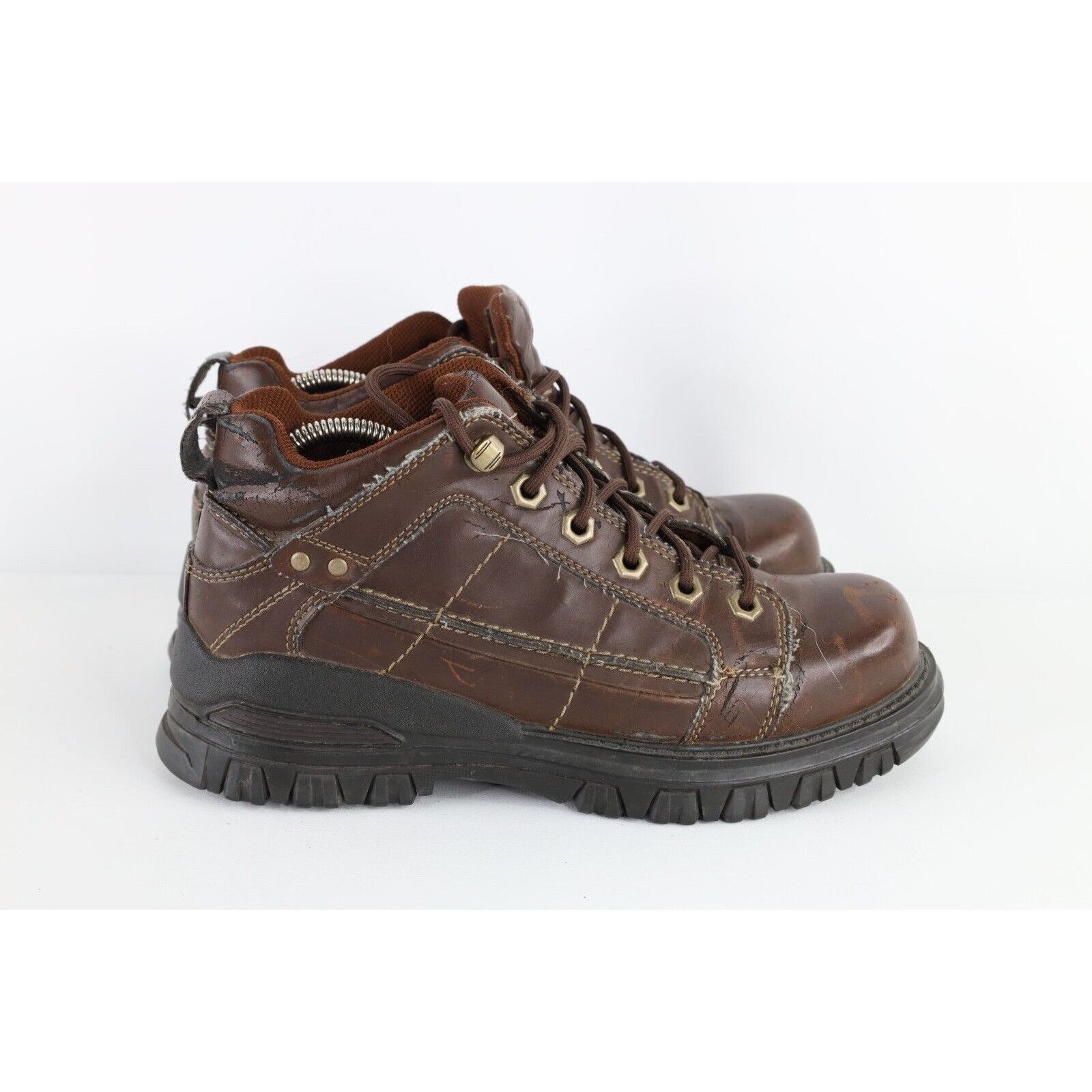 Vintage Vintage Grunge Goth EDM Distressed Chunky Platform Boots Size US 9 / EU 42 - 5 Thumbnail