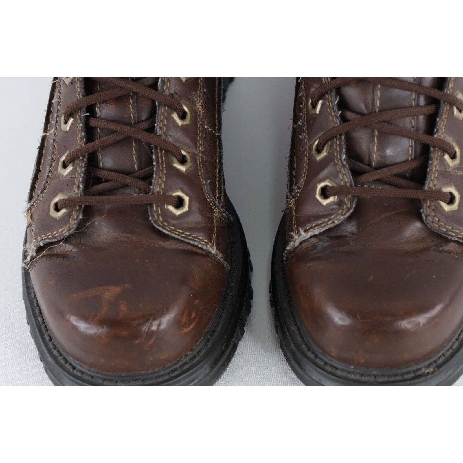 Vintage Vintage Grunge Goth EDM Distressed Chunky Platform Boots Size US 9 / EU 42 - 3 Thumbnail