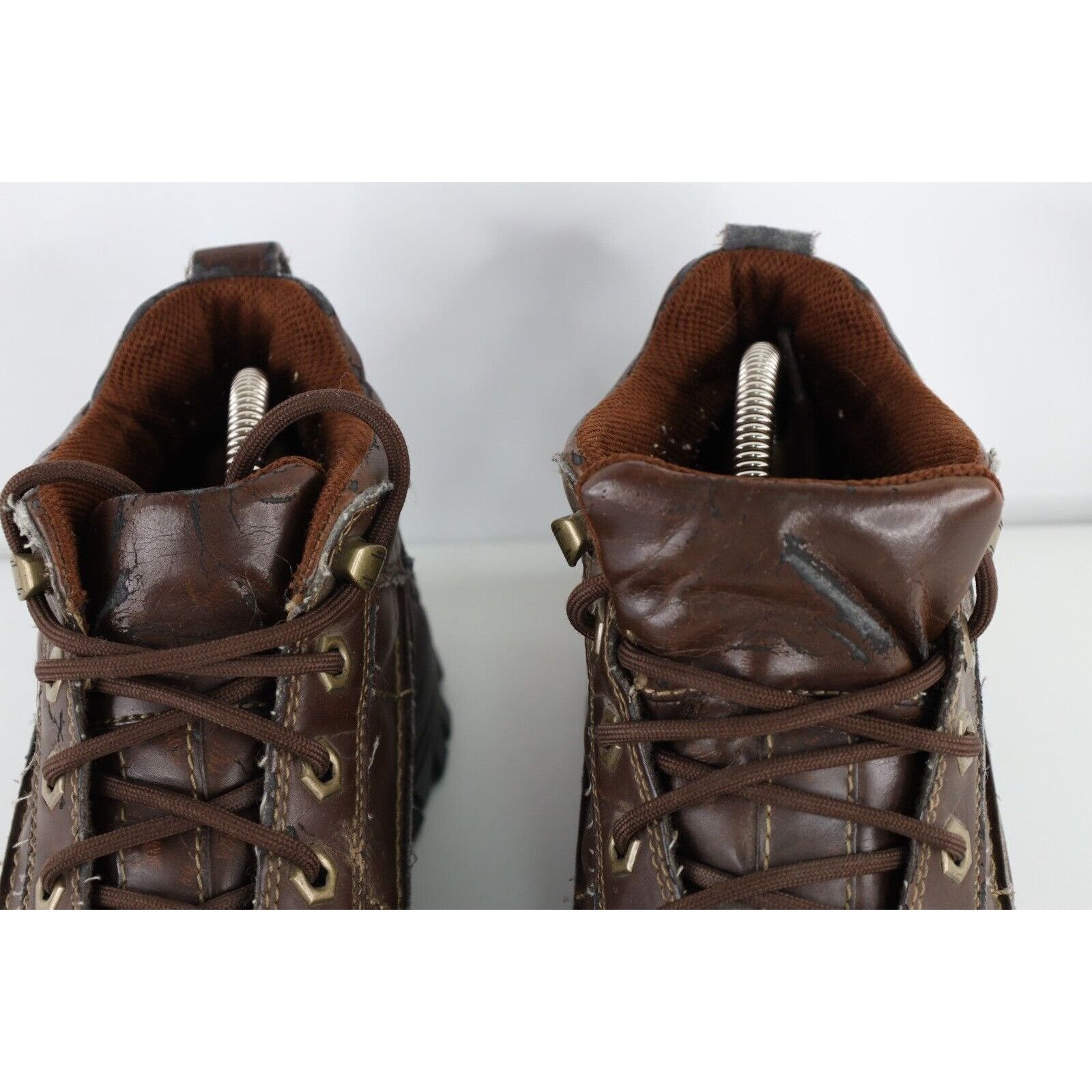 Vintage Vintage Grunge Goth EDM Distressed Chunky Platform Boots Size US 9 / EU 42 - 4 Thumbnail