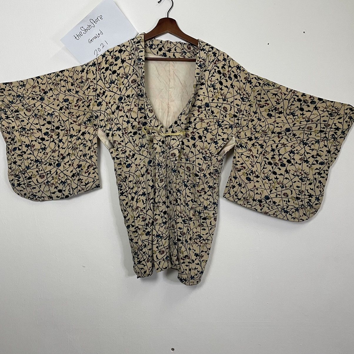 Japanese Brand Vintage Kimono Art Sanjuro Hanten Size US L / EU 52-54 / 3 - 1 Thumbnail