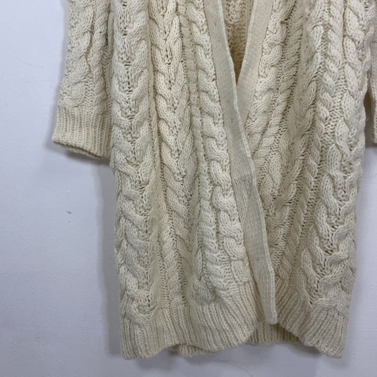 Aran Isles Knitwear × Homespun Knitwear × Journal Standard Vintage Journal Standart Long Cardingan Knitwear Size US L / EU 52-54 / 3 - 3 Thumbnail