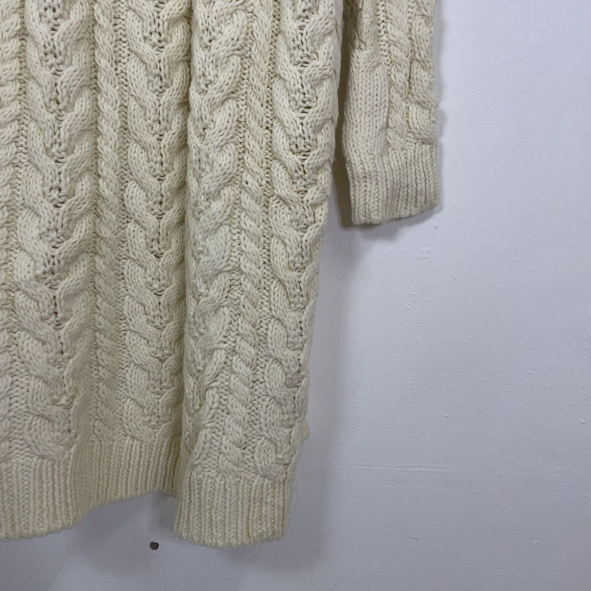 Aran Isles Knitwear × Homespun Knitwear × Journal Standard Vintage Journal Standart Long Cardingan Knitwear Size US L / EU 52-54 / 3 - 8 Thumbnail