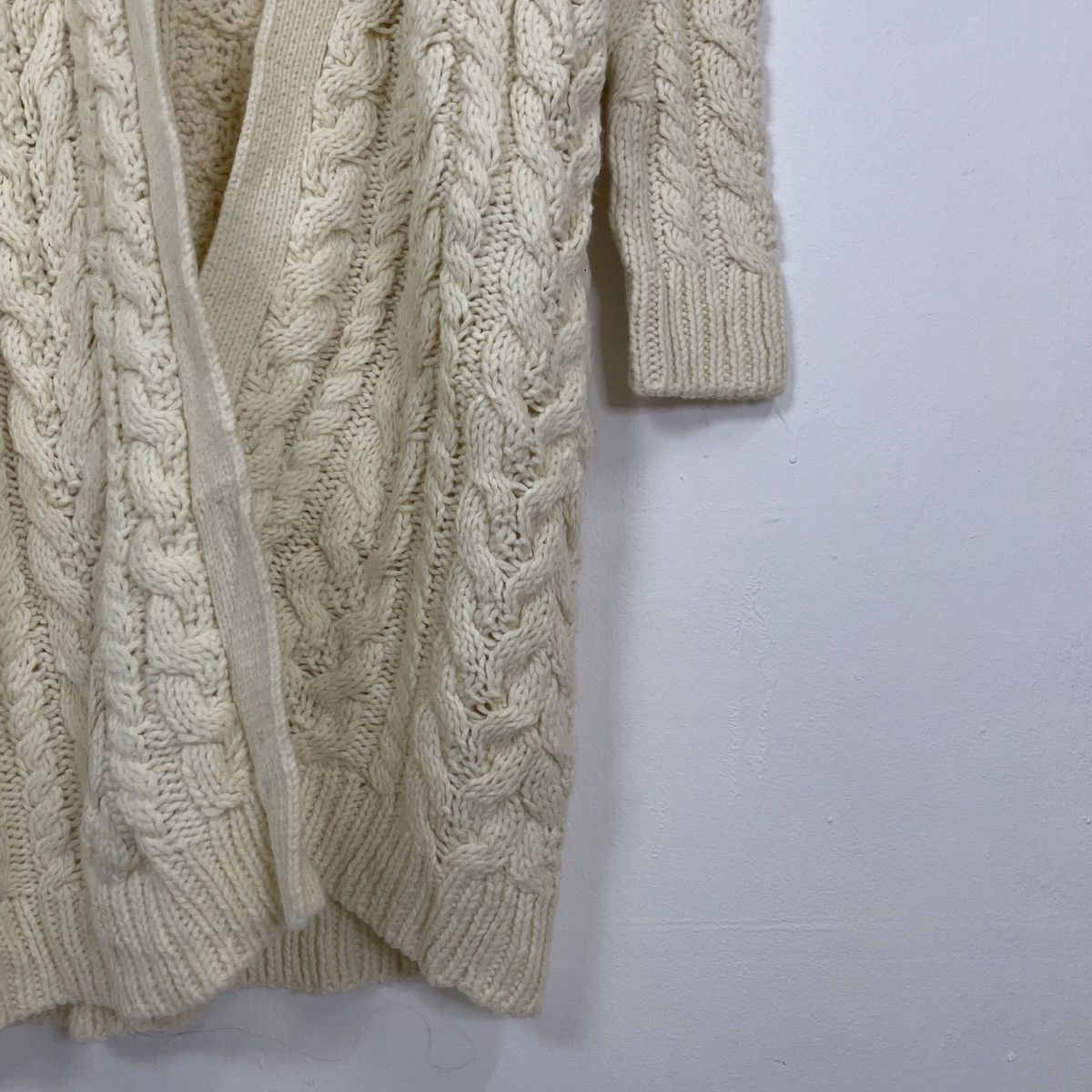 Aran Isles Knitwear × Homespun Knitwear × Journal Standard Vintage Journal Standart Long Cardingan Knitwear Size US L / EU 52-54 / 3 - 2 Thumbnail