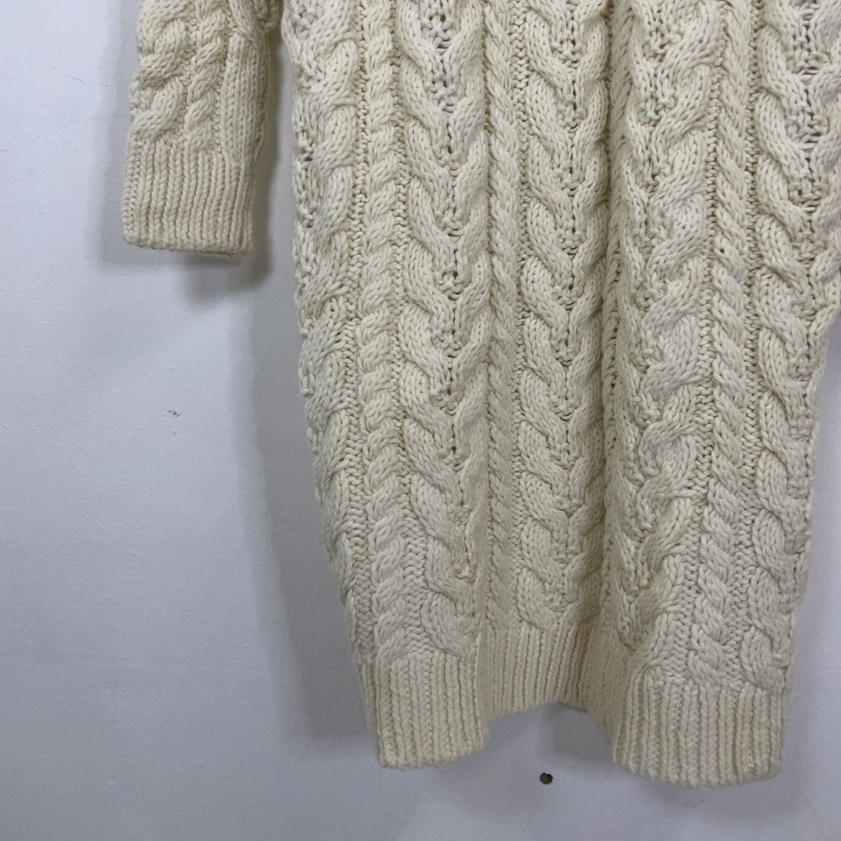 Aran Isles Knitwear × Homespun Knitwear × Journal Standard Vintage Journal Standart Long Cardingan Knitwear Size US L / EU 52-54 / 3 - 9 Thumbnail
