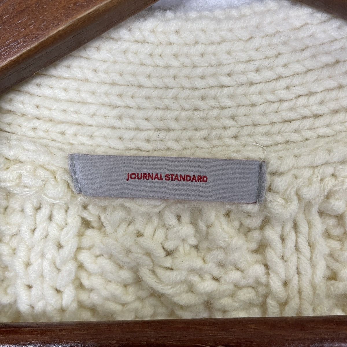 Aran Isles Knitwear × Homespun Knitwear × Journal Standard Vintage Journal Standart Long Cardingan Knitwear Size US L / EU 52-54 / 3 - 5 Thumbnail