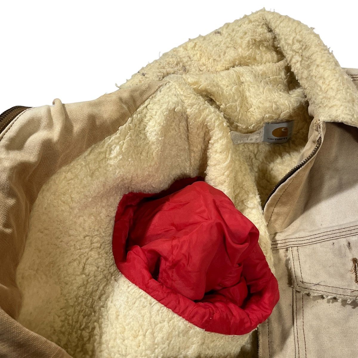 Carhartt 80s Carhartt Sherpa Lined Detroit Jacket Size US M / EU 48-50 / 2 - 3 Thumbnail