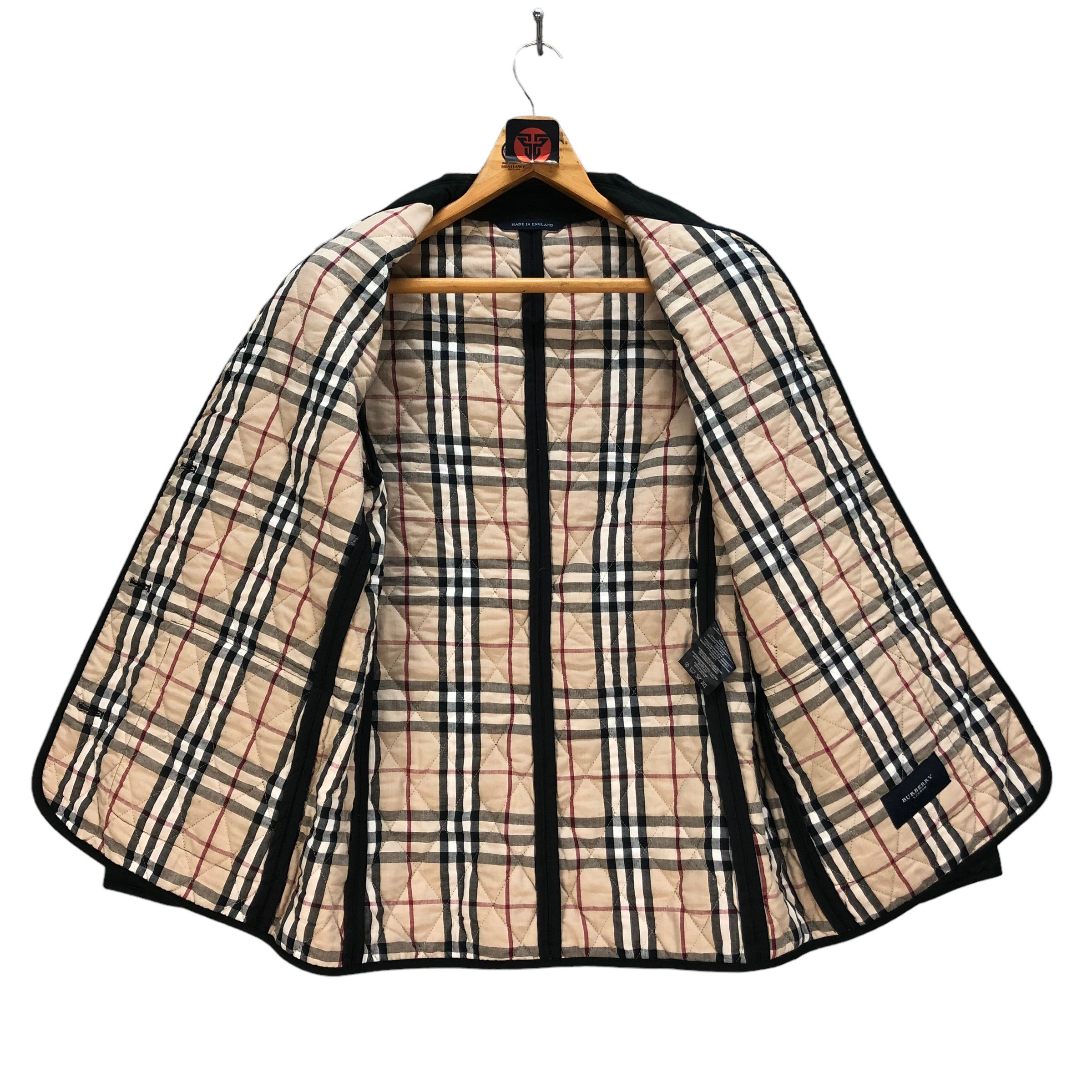 Burberry BURBERRY LONDON NOVA CHECK QUILTED JACKET #7238-120 Size M / US 6-8 / IT 42-44 - 6 Thumbnail