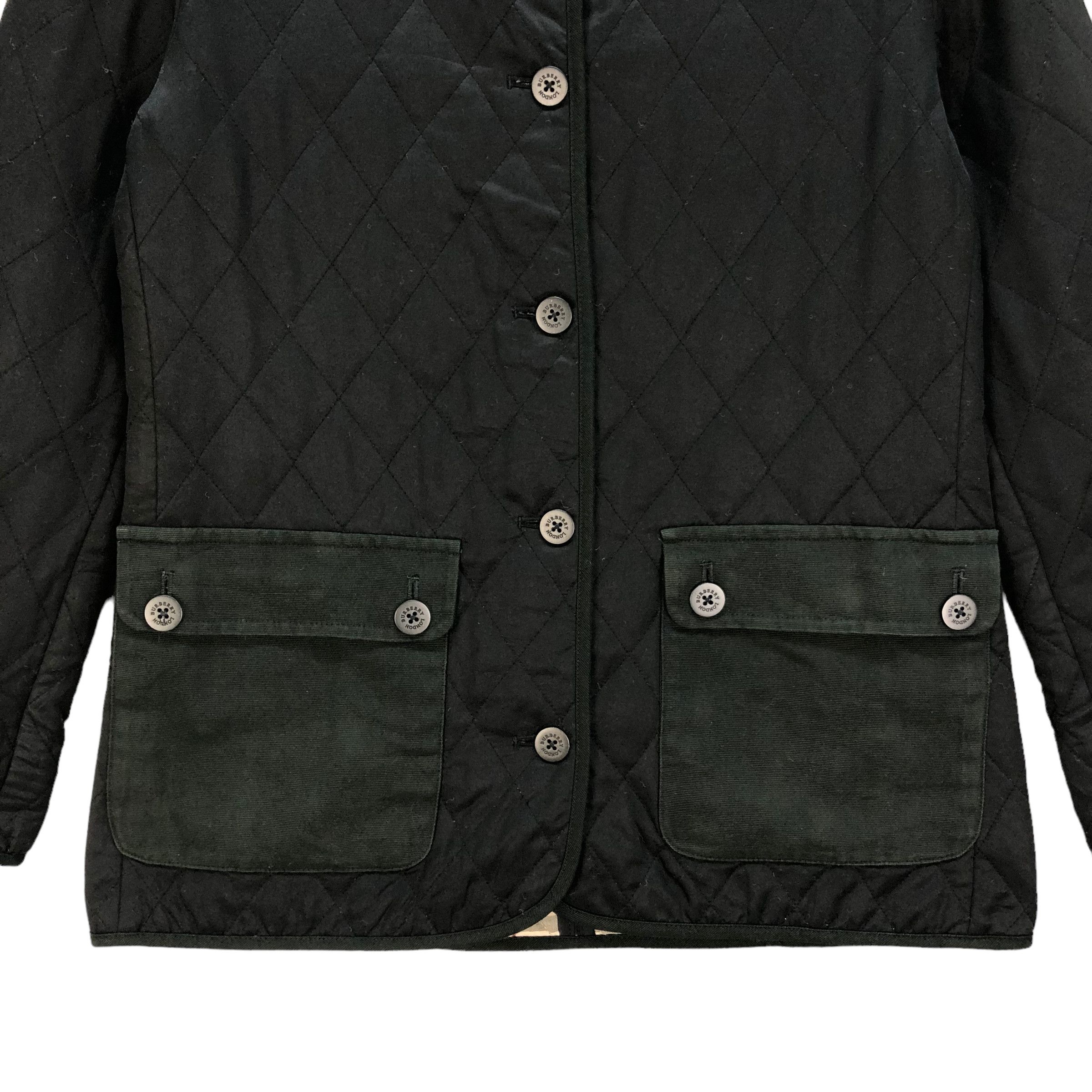 Burberry BURBERRY LONDON NOVA CHECK QUILTED JACKET #7238-120 Size M / US 6-8 / IT 42-44 - 3 Thumbnail