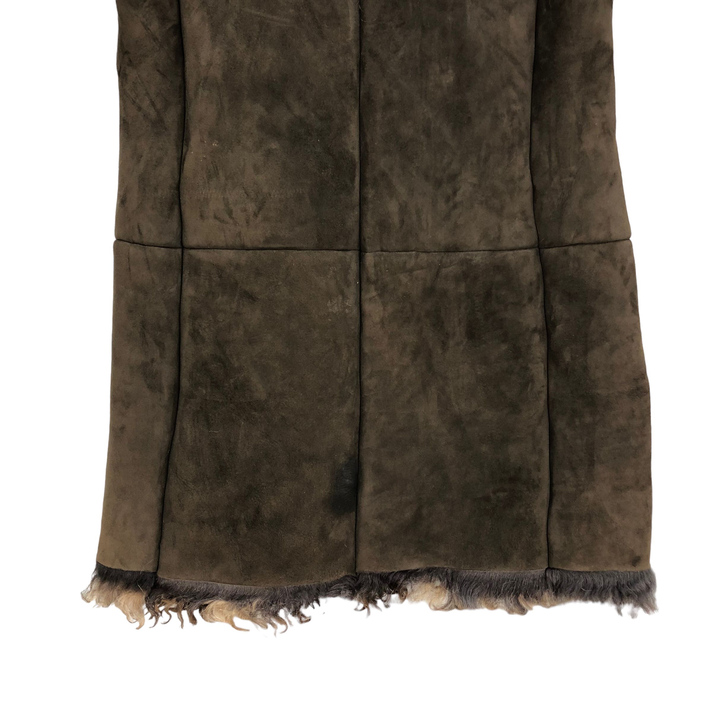 Golden Goose GOLDEN GOOSE FUR SUEDE LEATHER VEST #7261-122 Size S / US 4 / IT 40 - 11 Thumbnail