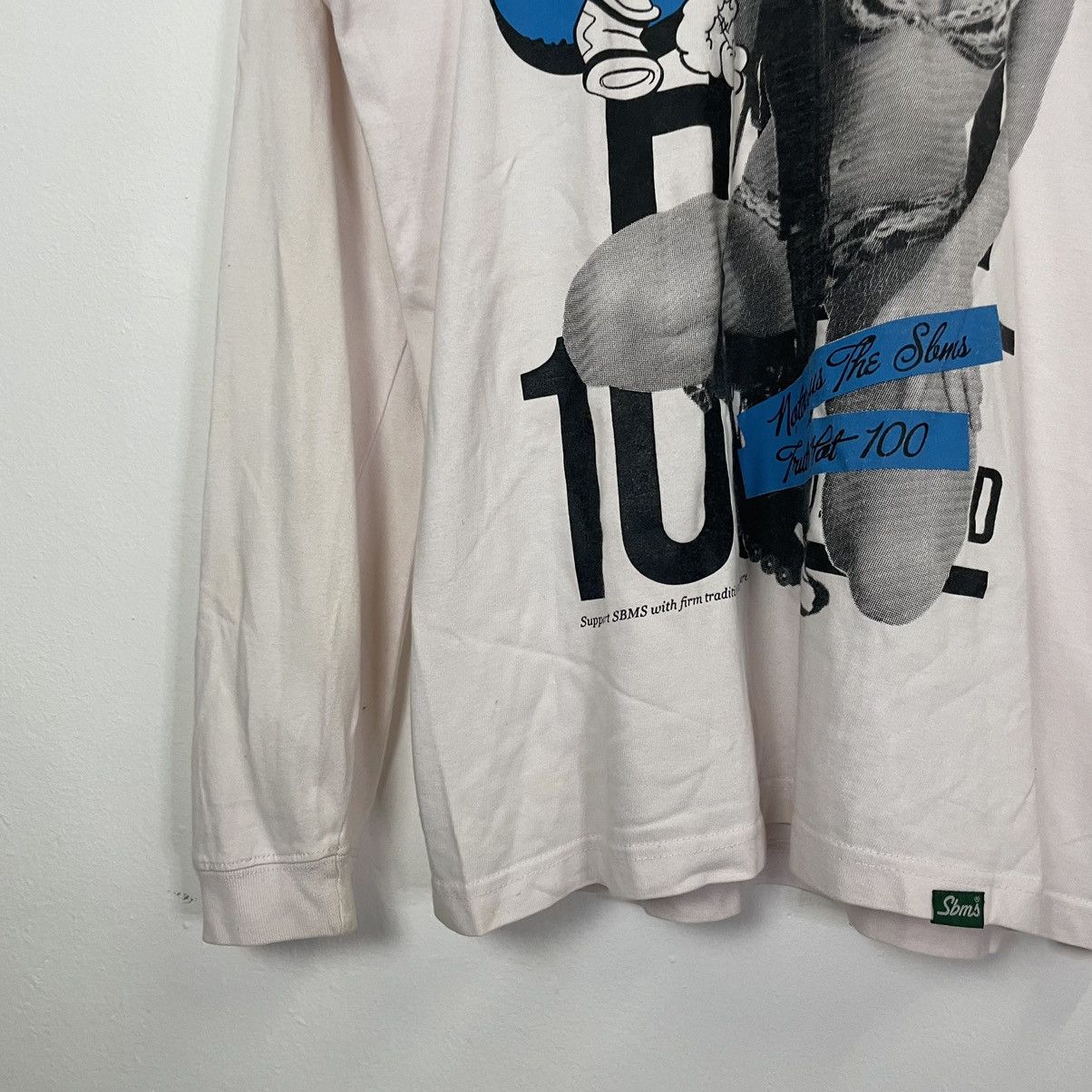 Japanese Brand Vintage SBMS Sexy Girl Long Sleeve T-Shirt Size US M / EU 48-50 / 2 - 2 Thumbnail