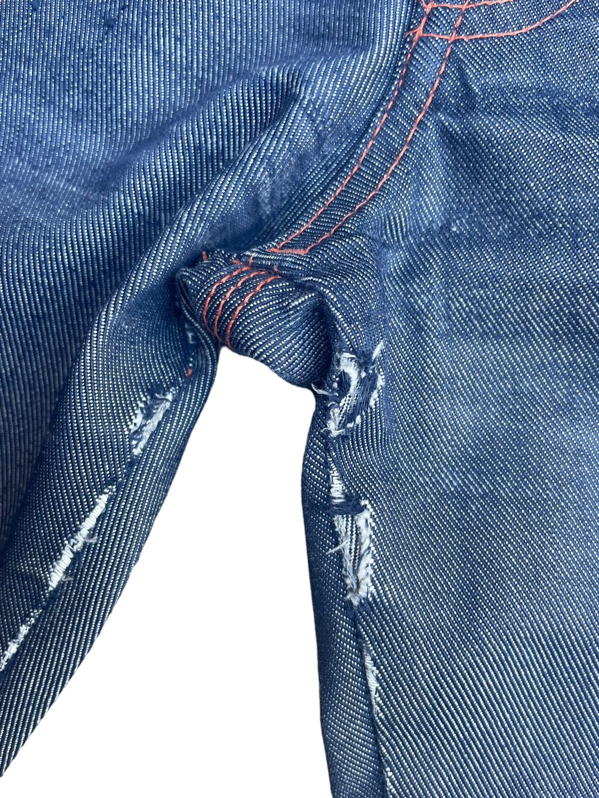 Vintage Vintage Roadace Distresed Denim Size US 29 - 5 Thumbnail