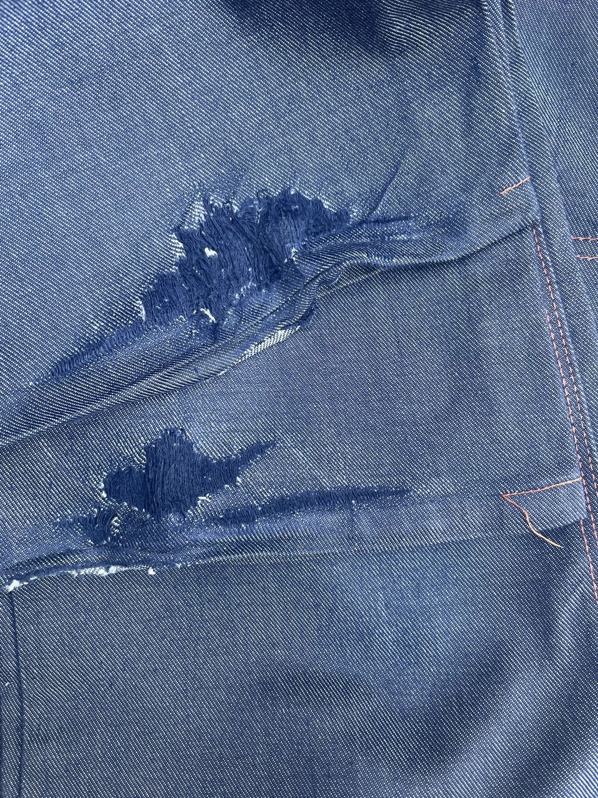 Vintage Vintage Roadace Distresed Denim Size US 29 - 16 Thumbnail