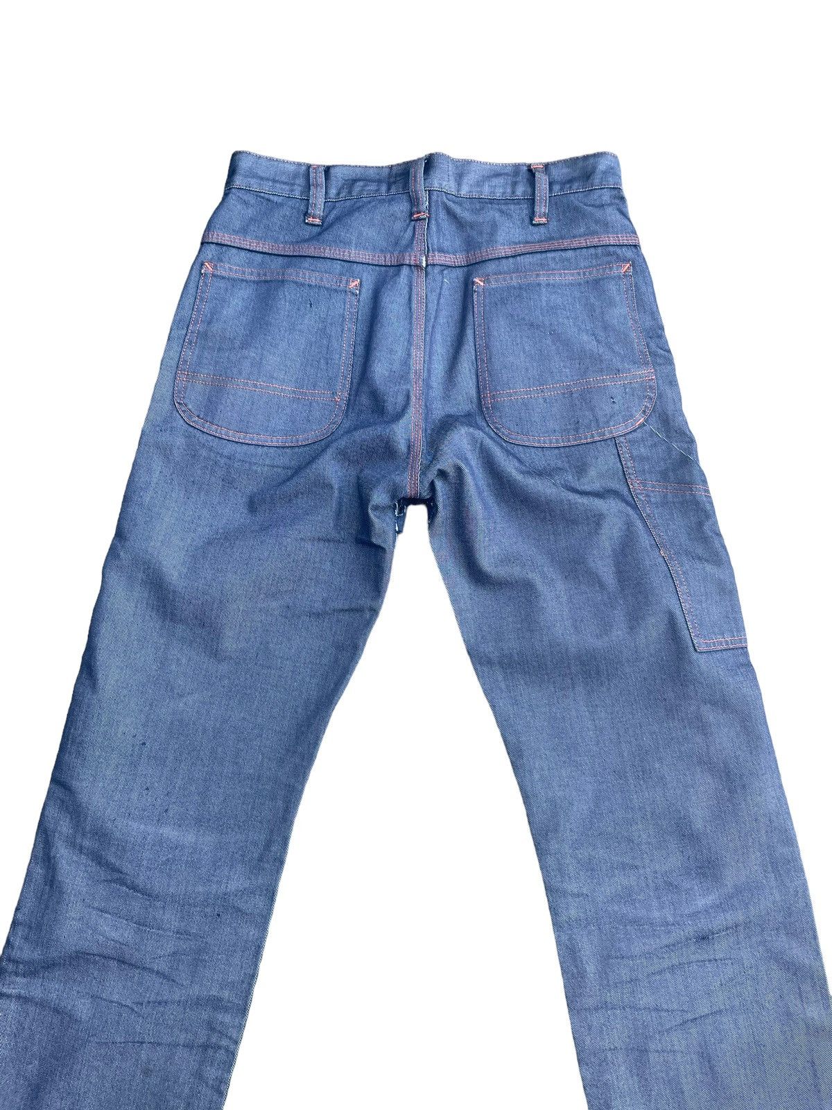 Vintage Vintage Roadace Distresed Denim Size US 29 - 10 Thumbnail