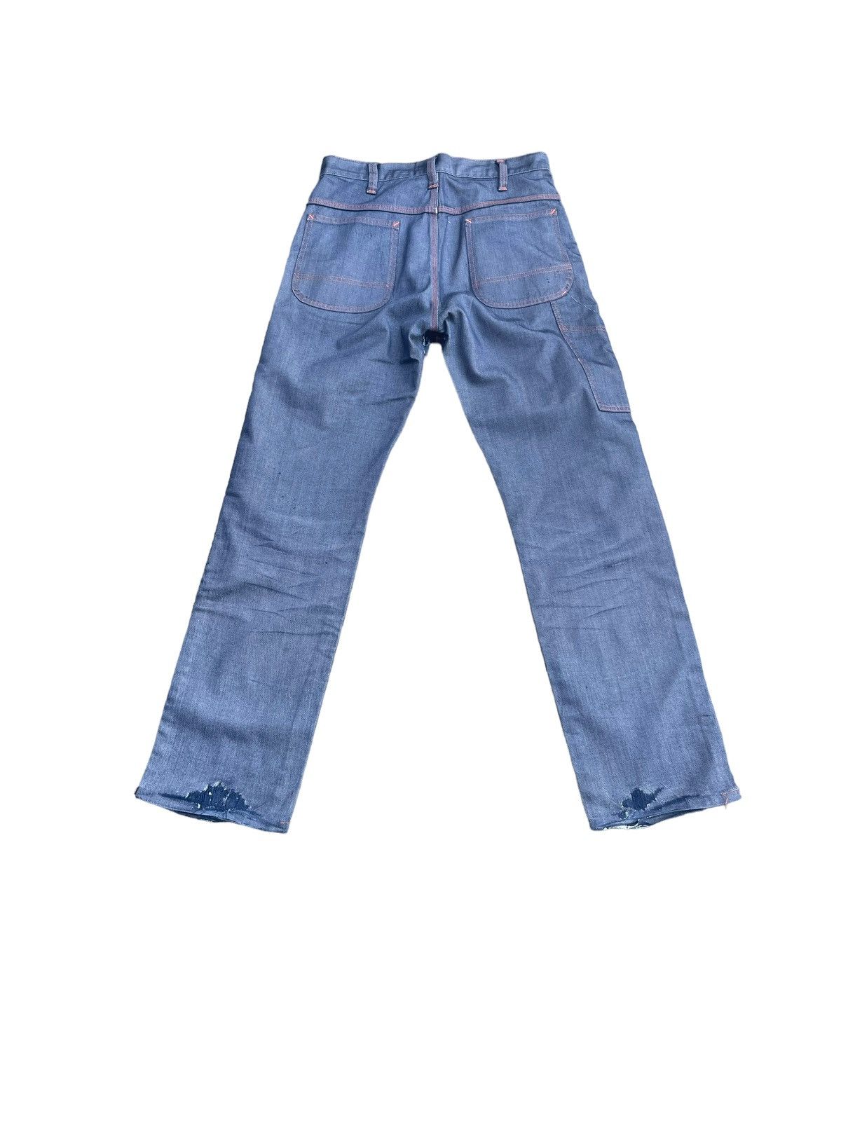 Vintage Vintage Roadace Distresed Denim Size US 29 - 9 Thumbnail