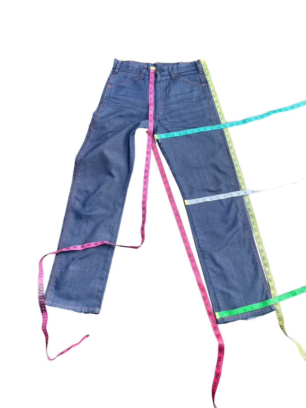 Vintage Vintage Roadace Distresed Denim Size US 29 - 13 Thumbnail