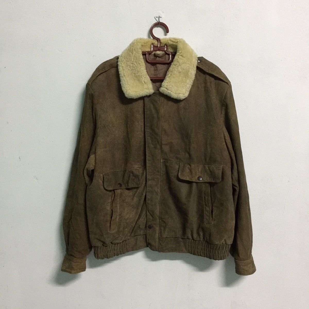 Genuine Leather Genuine Leather Deerskin Shearling Jacket Size US L / EU 52-54 / 3 - 1 Thumbnail