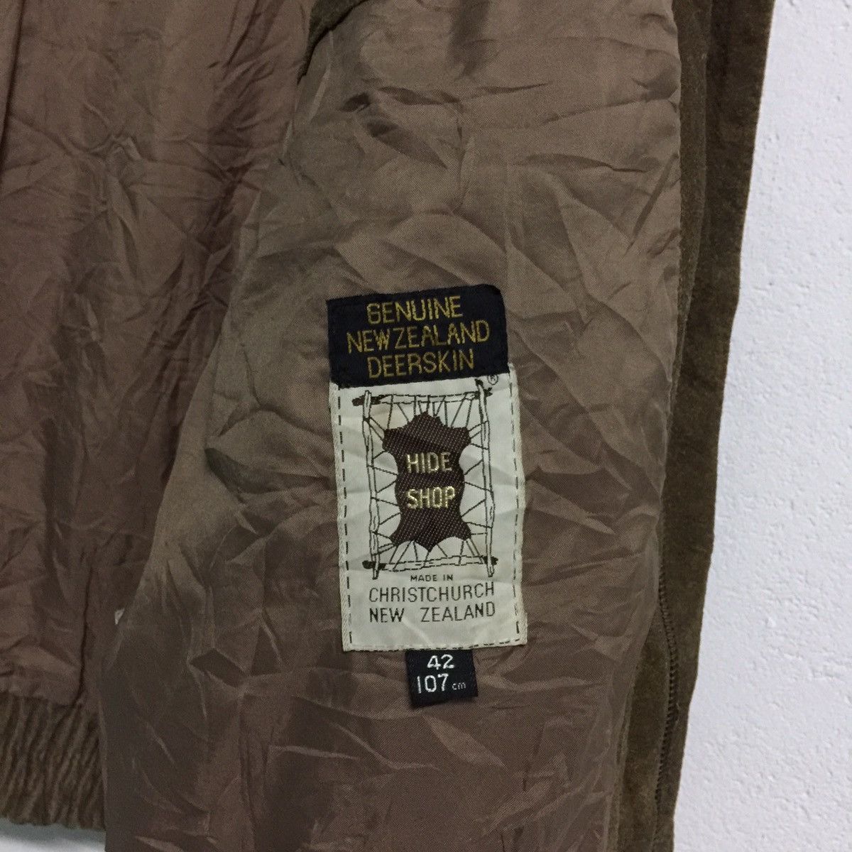 Genuine Leather Genuine Leather Deerskin Shearling Jacket Size US L / EU 52-54 / 3 - 7 Thumbnail
