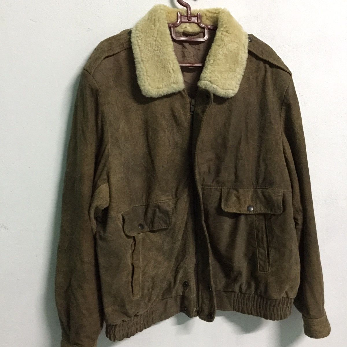 Genuine Leather Genuine Leather Deerskin Shearling Jacket Size US L / EU 52-54 / 3 - 6 Thumbnail