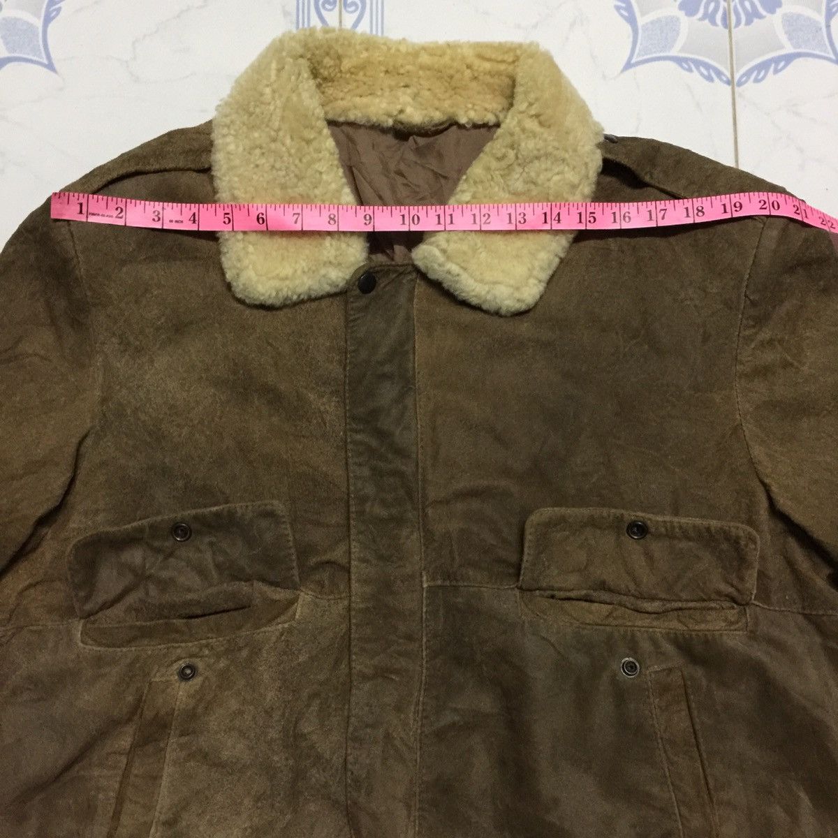 Genuine Leather Genuine Leather Deerskin Shearling Jacket Size US L / EU 52-54 / 3 - 13 Thumbnail