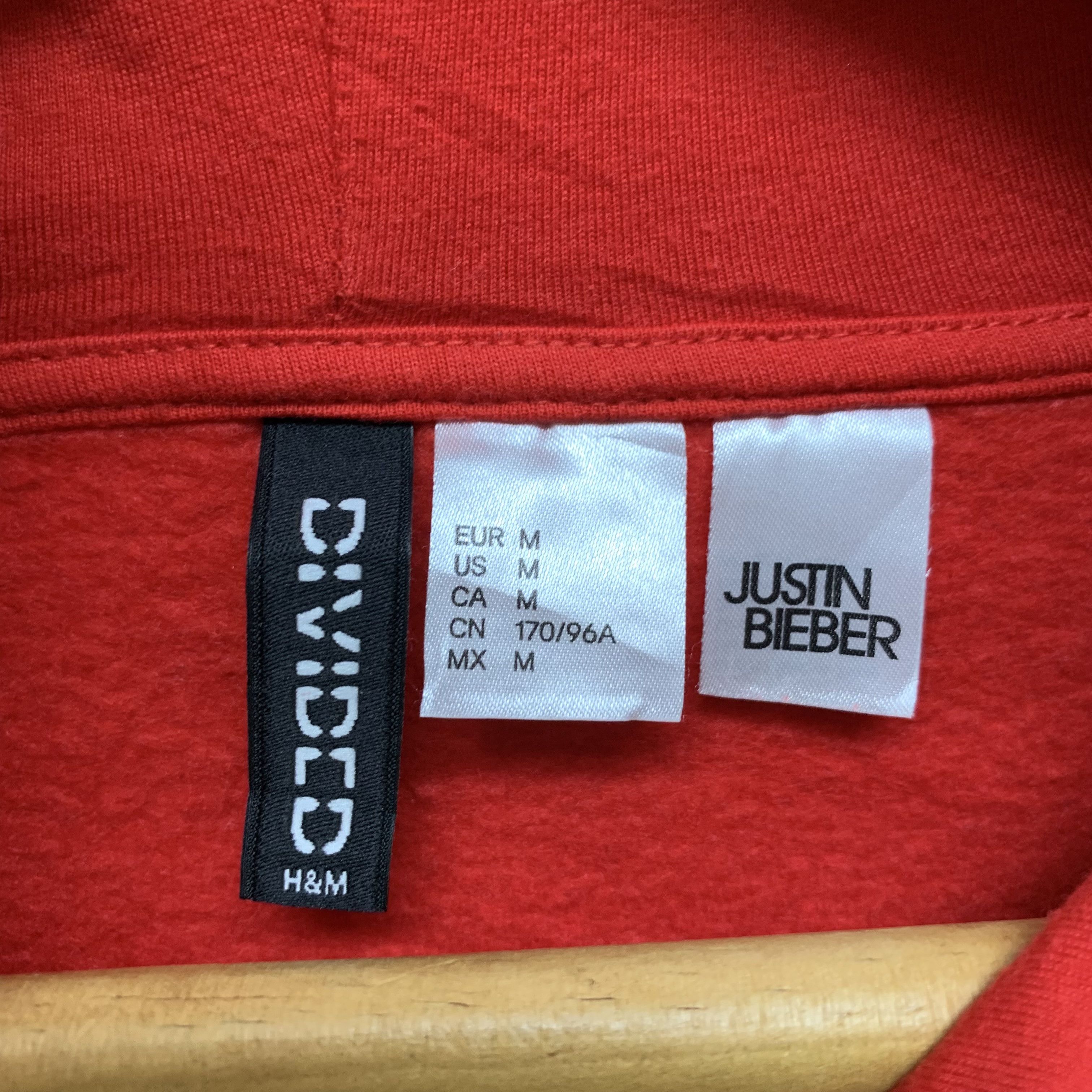 Band Tees Justin Bieber PURPOSE World Tour Cropped Hoodies #4333-150 Size M / US 6-8 / IT 42-44 - 9 Thumbnail