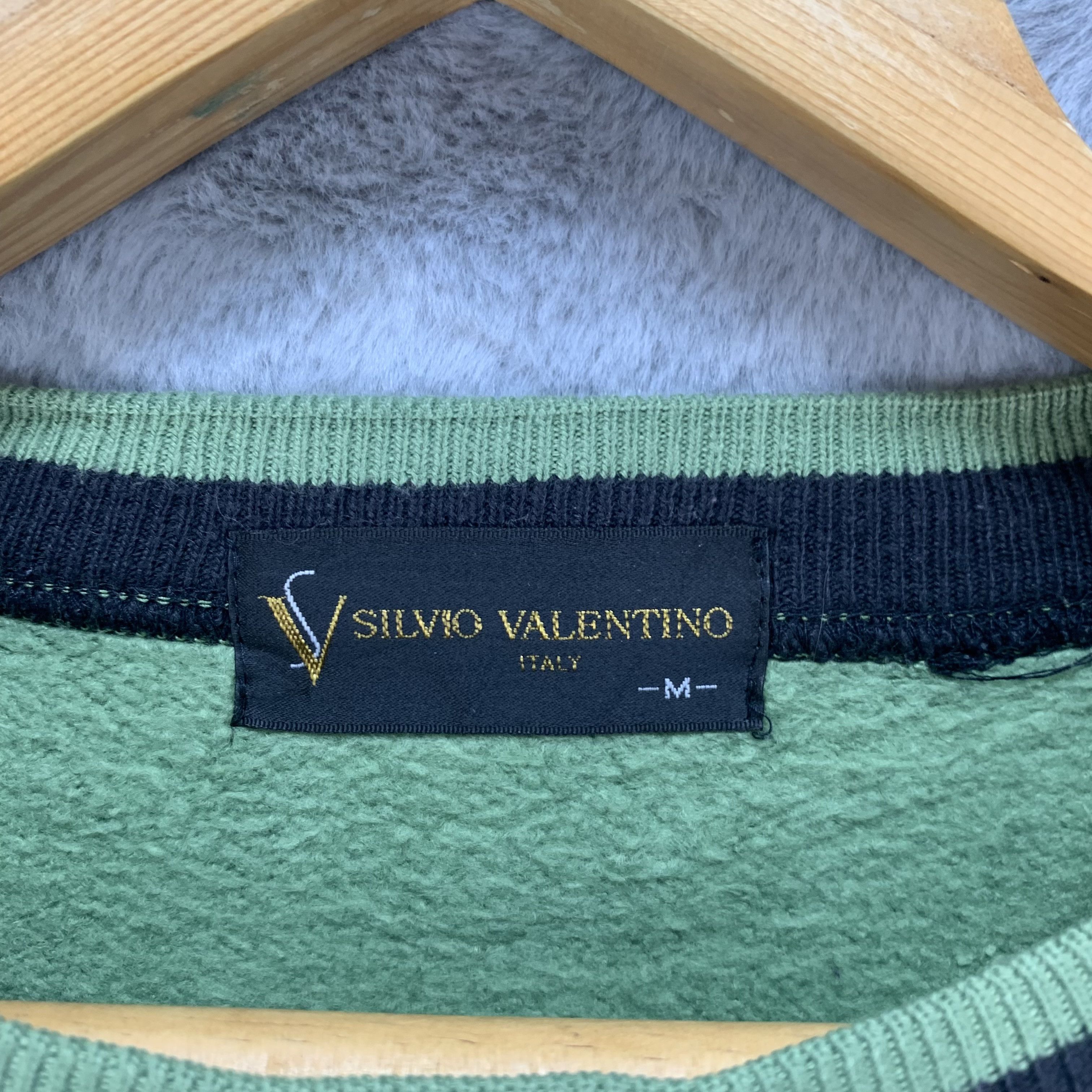 Valentino Silvio Valentino Embroidery Big Logo Sweatshirts #4256-147 Size US M / EU 48-50 / 2 - 5 Thumbnail