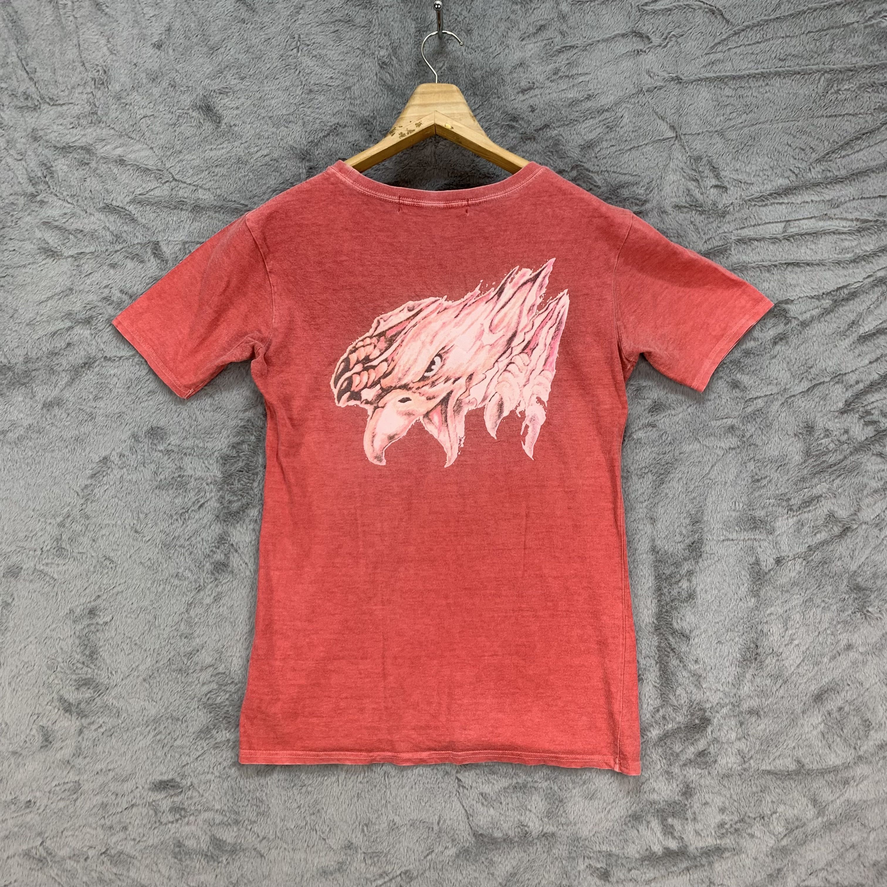 Vintage OF THE NEIGE-STYLE- Gang Bang Eagle Graphic Tees #4245-147 Size US S / EU 44-46 / 1 - 1 Thumbnail