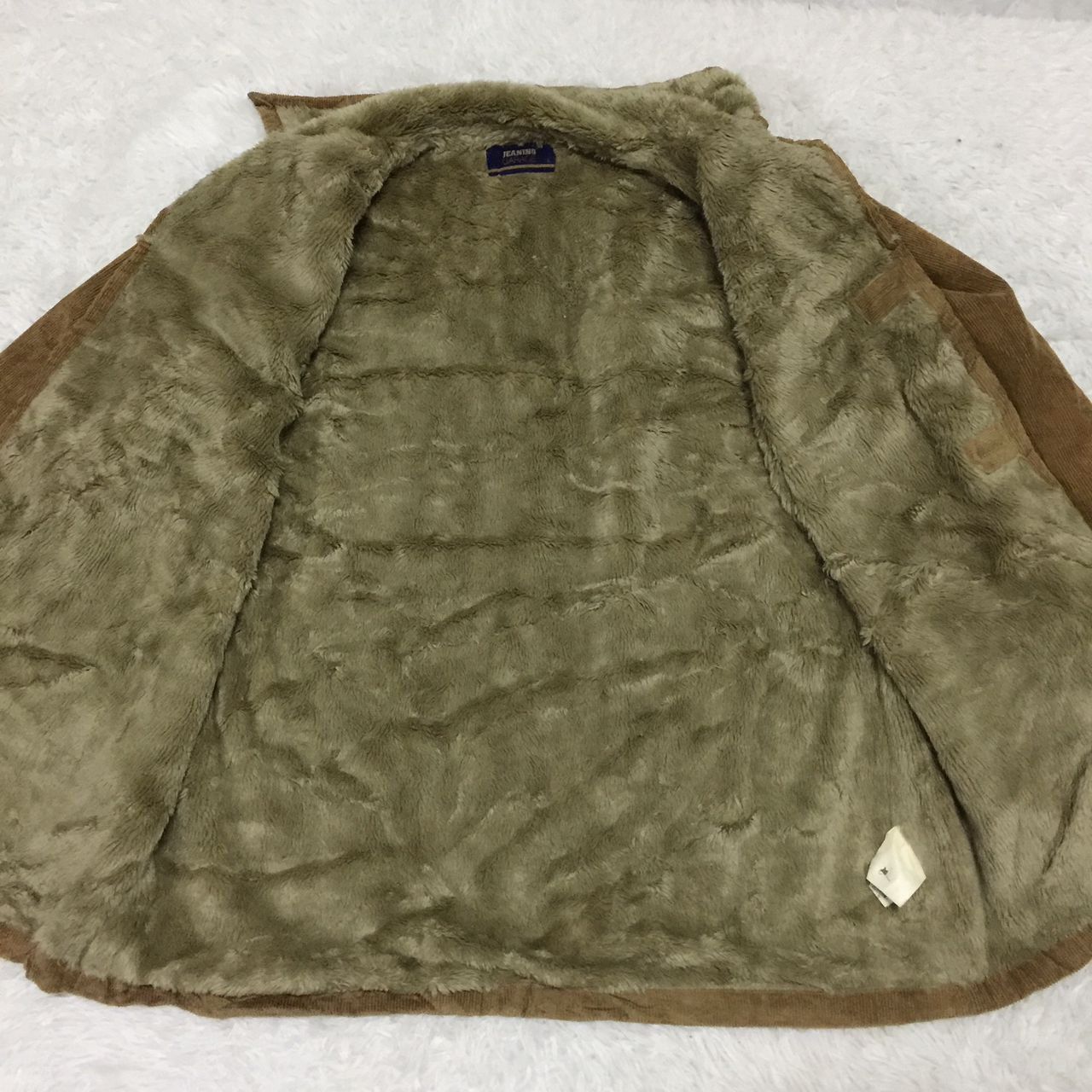 Japanese Brand Jeaning Garage jacket sherpa linen Size US L / EU 52-54 / 3 - 6 Thumbnail