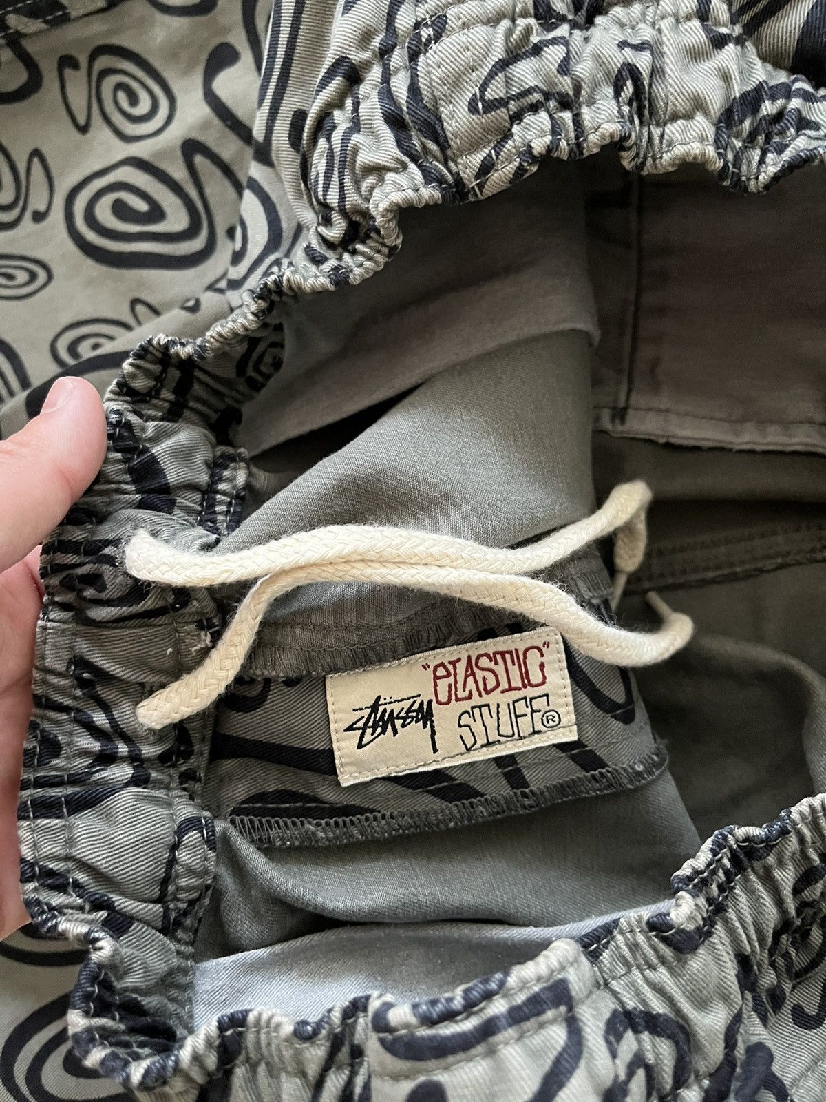 パンツ Stussy swirly beach pant Stussy Stussy Swirly S Beach Pants | Grailed