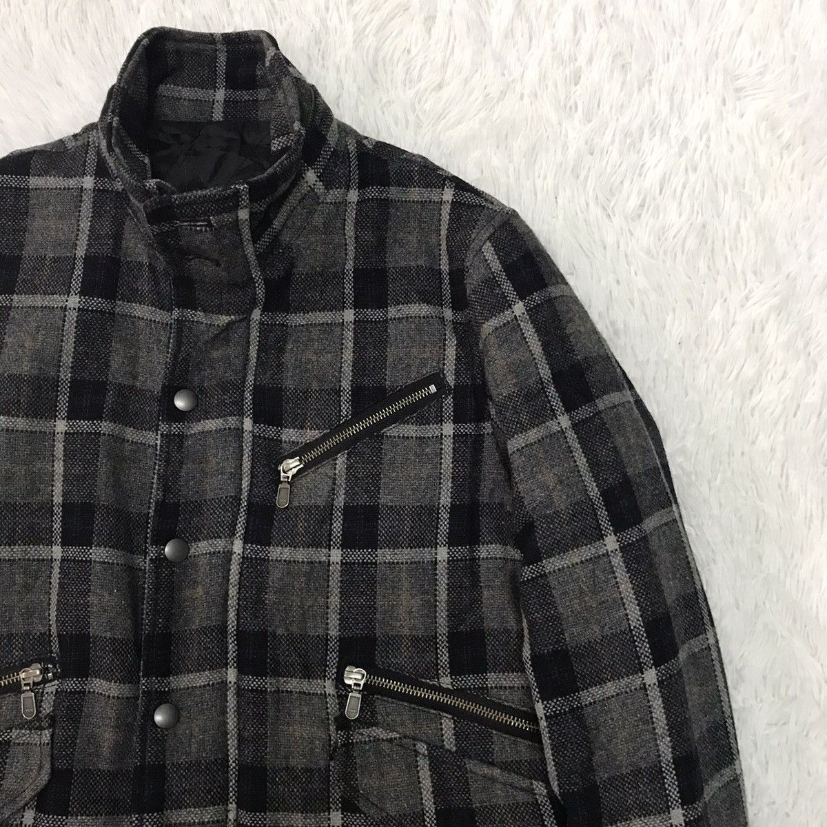 Japanese Brand Difference Rupert Checkered Jacket Size US M / EU 48-50 / 2 - 4 Thumbnail
