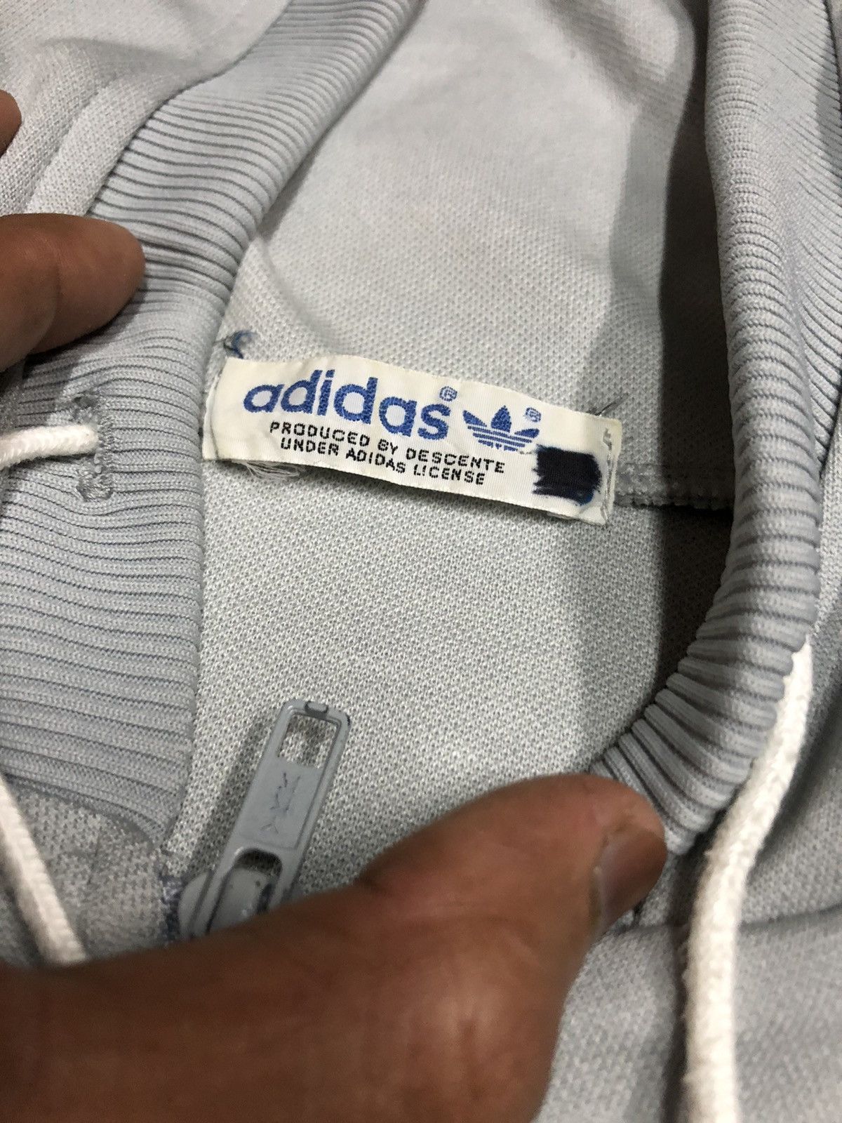 Adidas 80s HALF ZIPPER HOODED ADIDAS Size US L / EU 52-54 / 3 - 4 Thumbnail