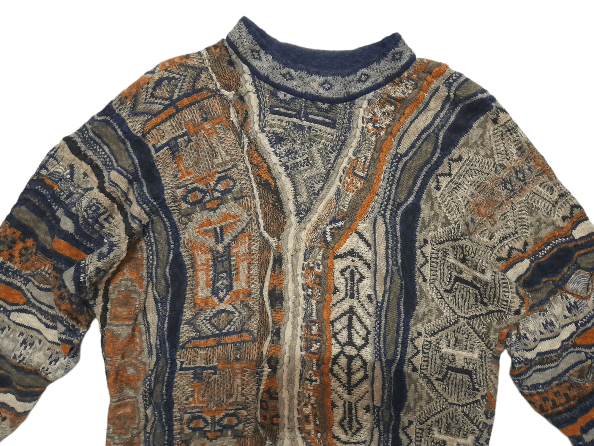 Coogi COOGI Pharaoh Tribal Knitwear (E2) Size US S / EU 44-46 / 1 - 2 Thumbnail