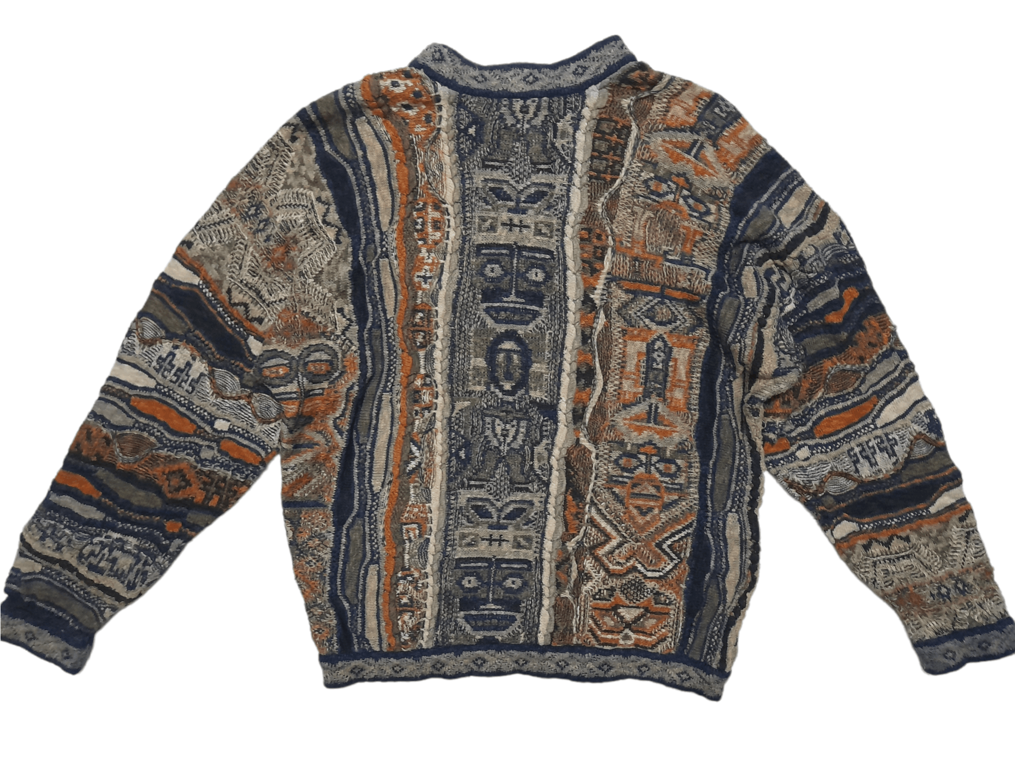 Coogi COOGI Pharaoh Tribal Knitwear (E2) Size US S / EU 44-46 / 1 - 6 Thumbnail